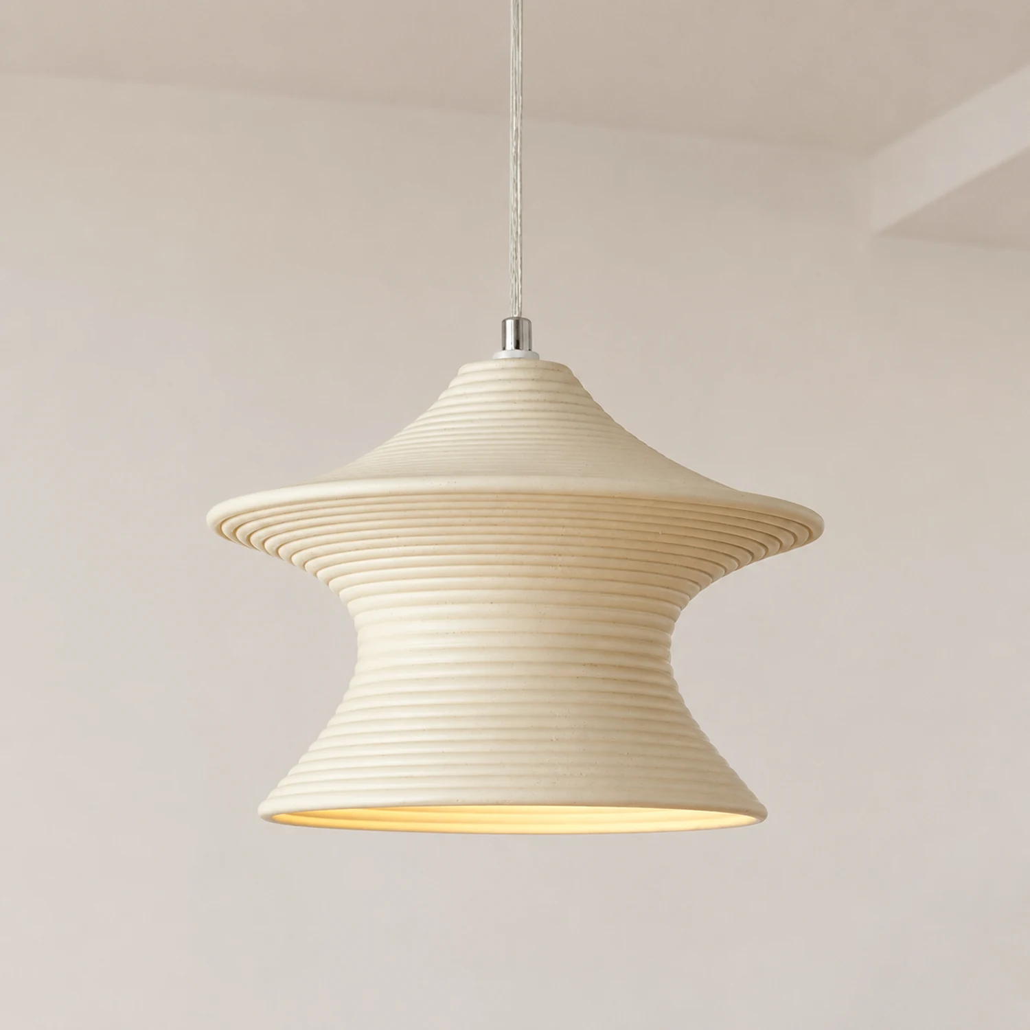 Wabi-Sabi Style Minimalist Nordic Art Pendant Lamp - Lumpaz