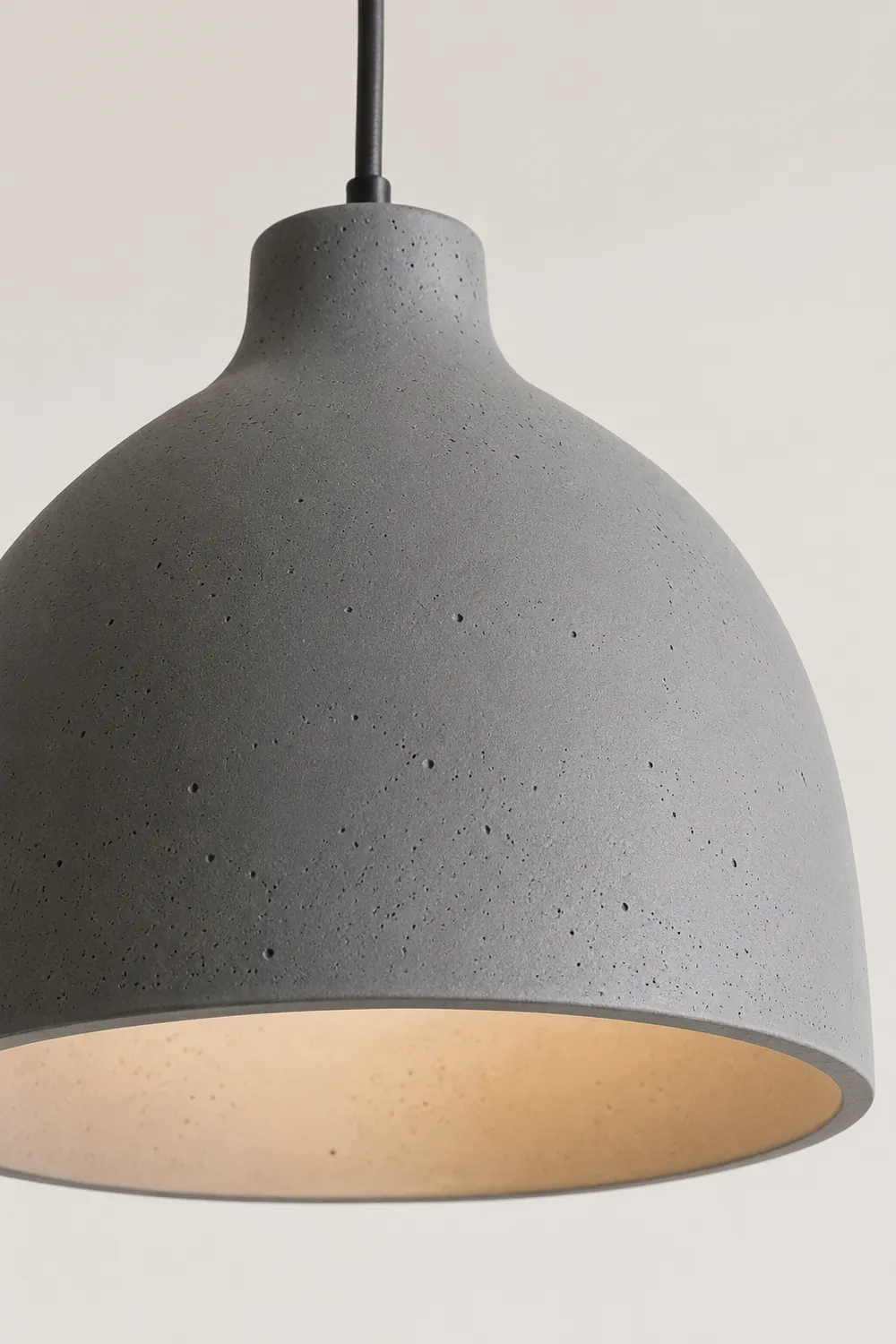Resin Bowl Pendant Lamp Rustic Pendant Lighting - Lumpaz