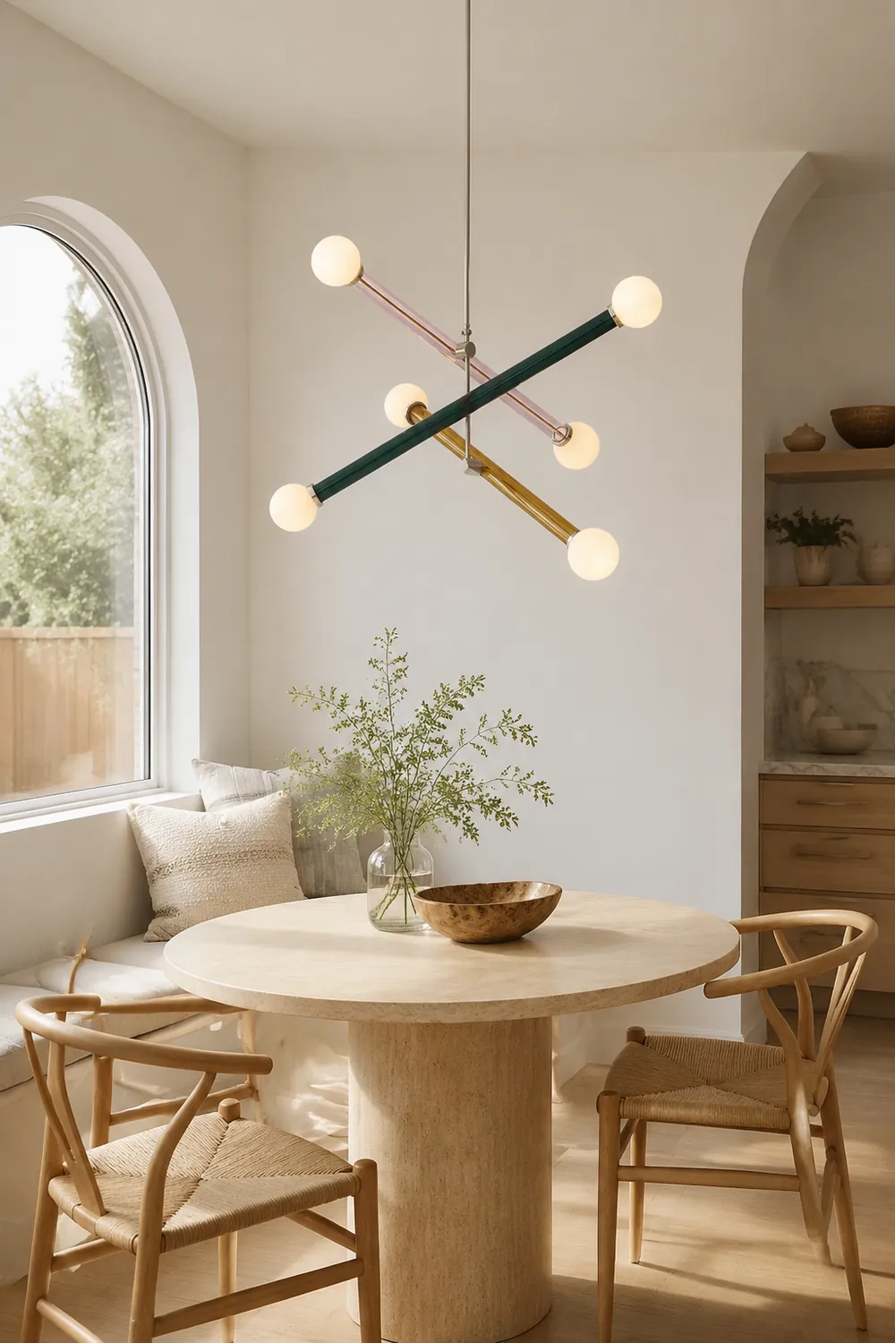Avi Pendelleuchte, Metall&Glas, 3 Stile - Lumpaz
