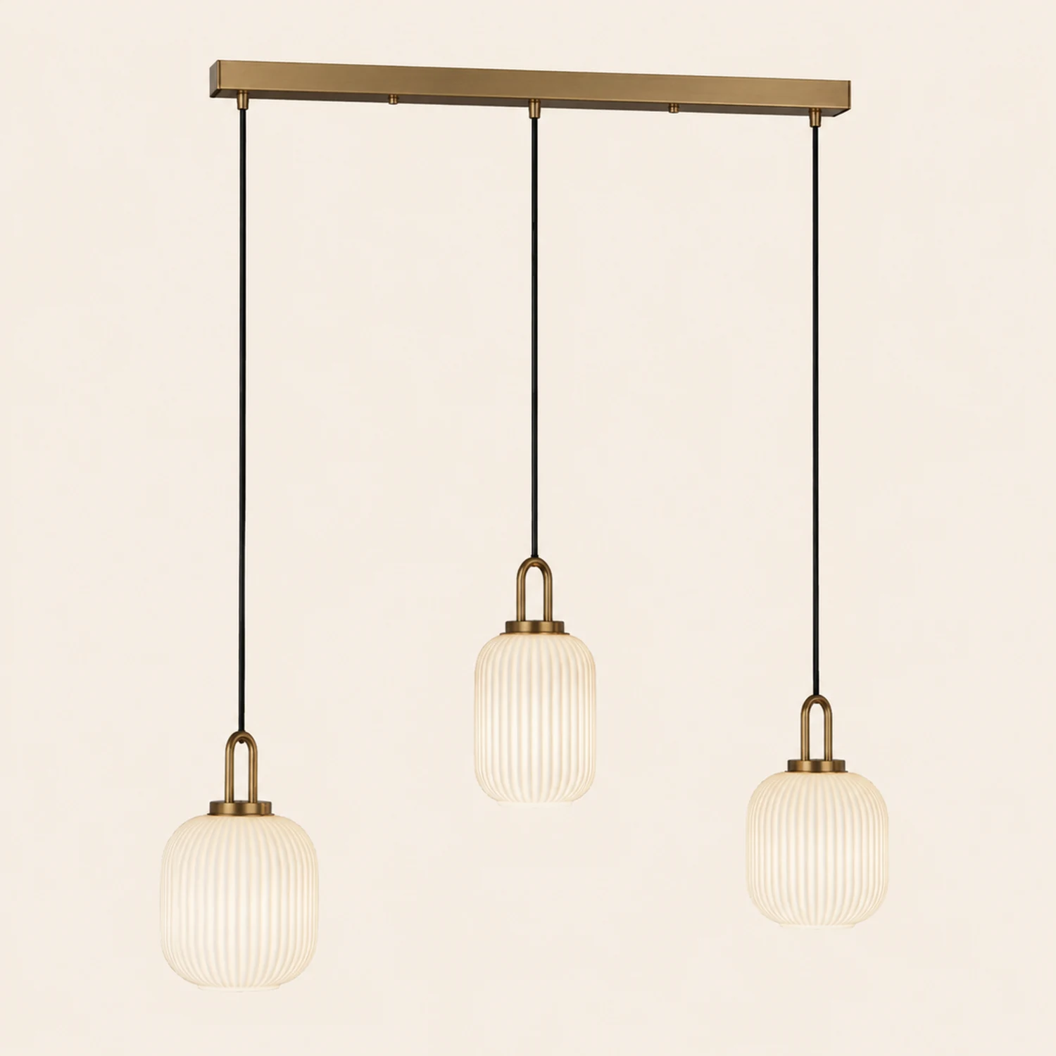 Design Pumpkin Shape Glass Pendant Light - Lumpaz