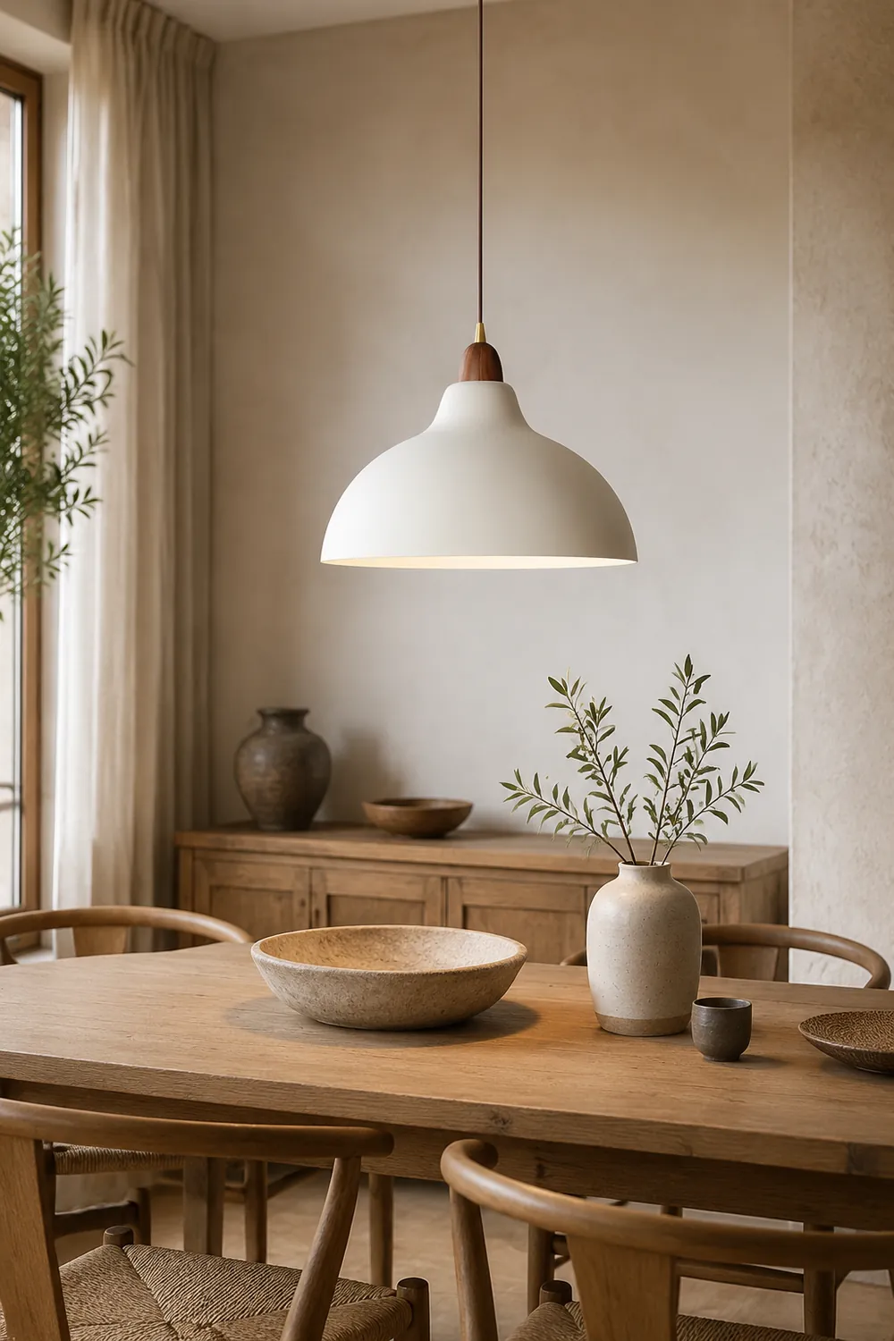 Nordic Light Luxury White Hanging Light For Kitchen - Lumpaz