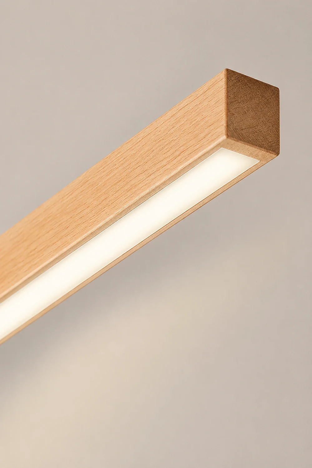 Edge Deckenleuchte, Holz 60/100cm - Lumpaz