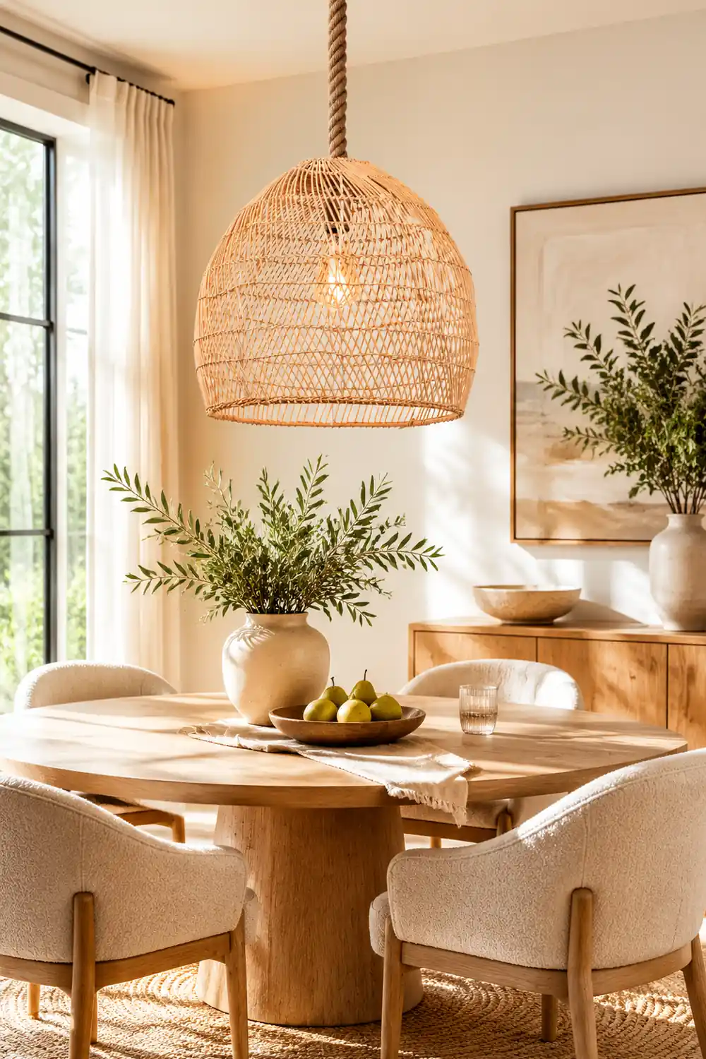 Handmade Hemp Rope Hanging Ceiling Lights - Lumpaz