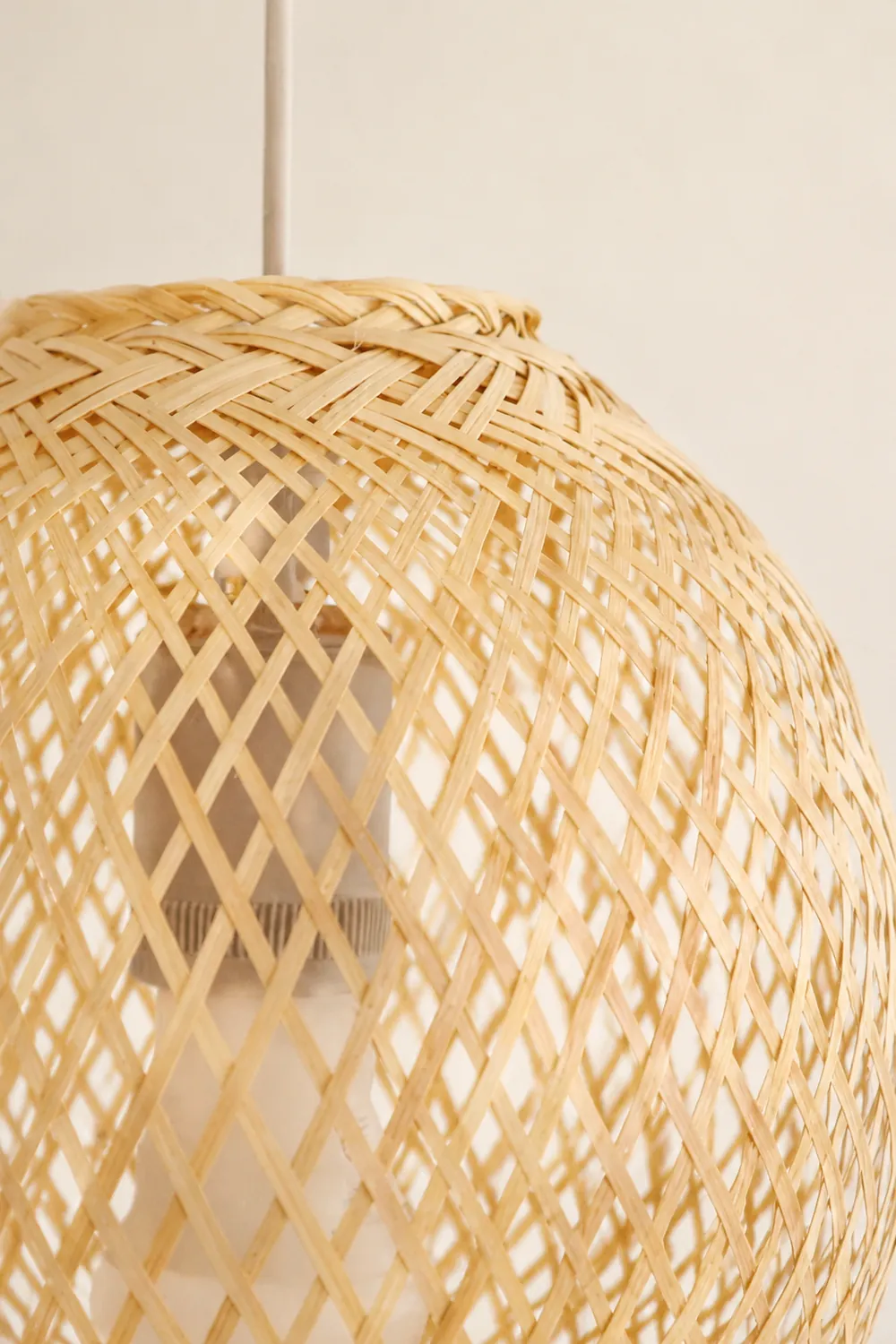 Round Modern Basket Pendant Light For Living Room - Lumpaz