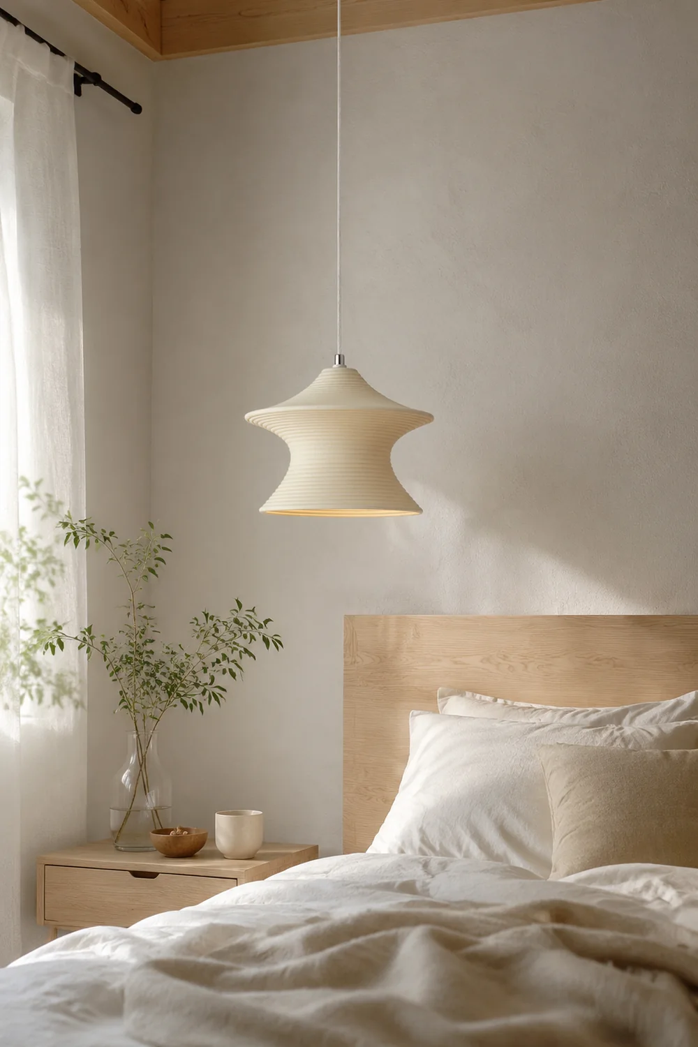 Wabi-Sabi Style Minimalist Nordic Art Pendant Lamp - Lumpaz