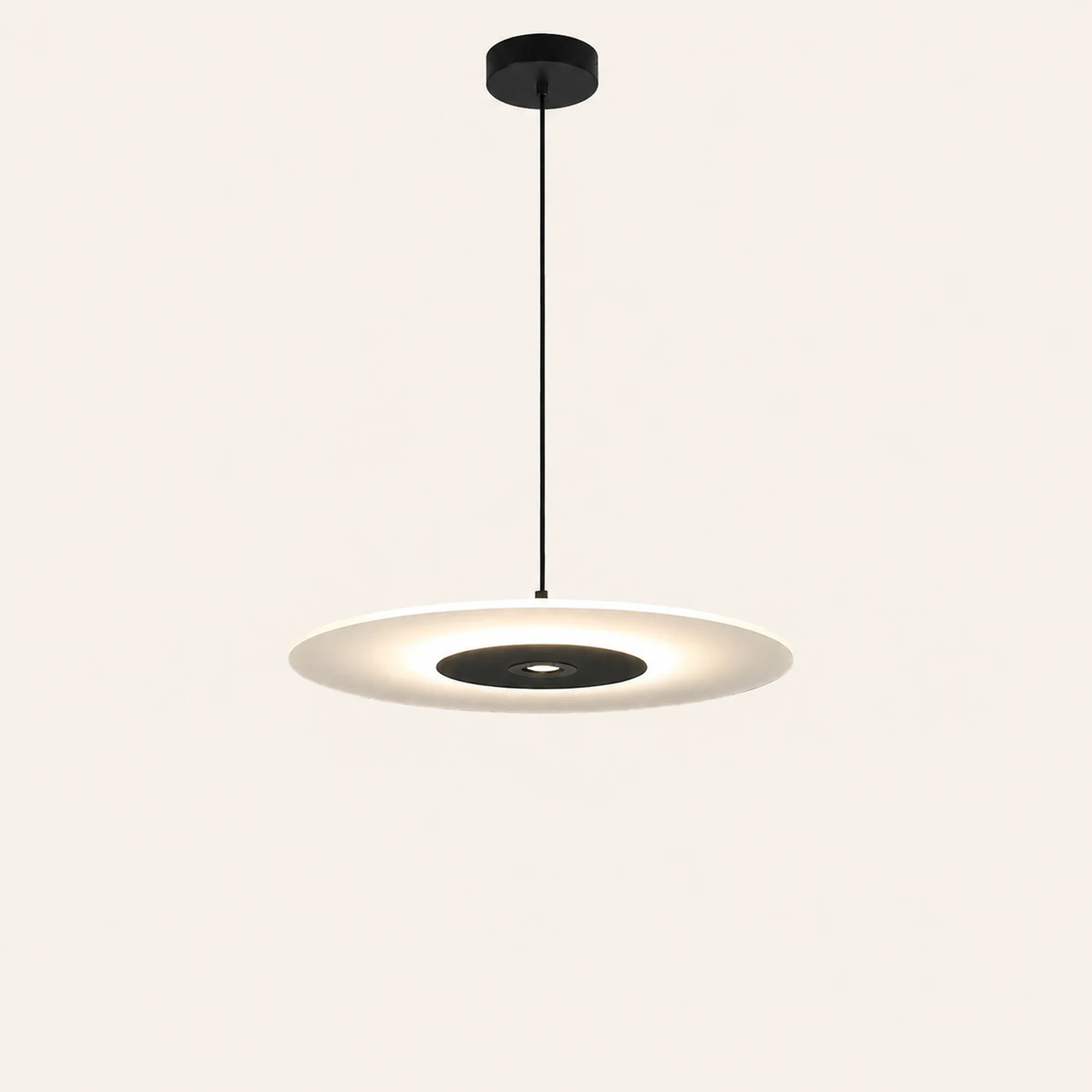 Nordic LED Flat Pendant Light For Dining Room - Lumpaz
