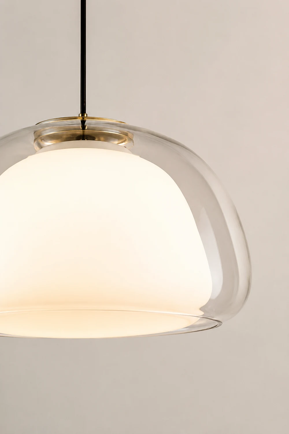 Nordic Modern Minimalist Glass Pendant Light - Lumpaz