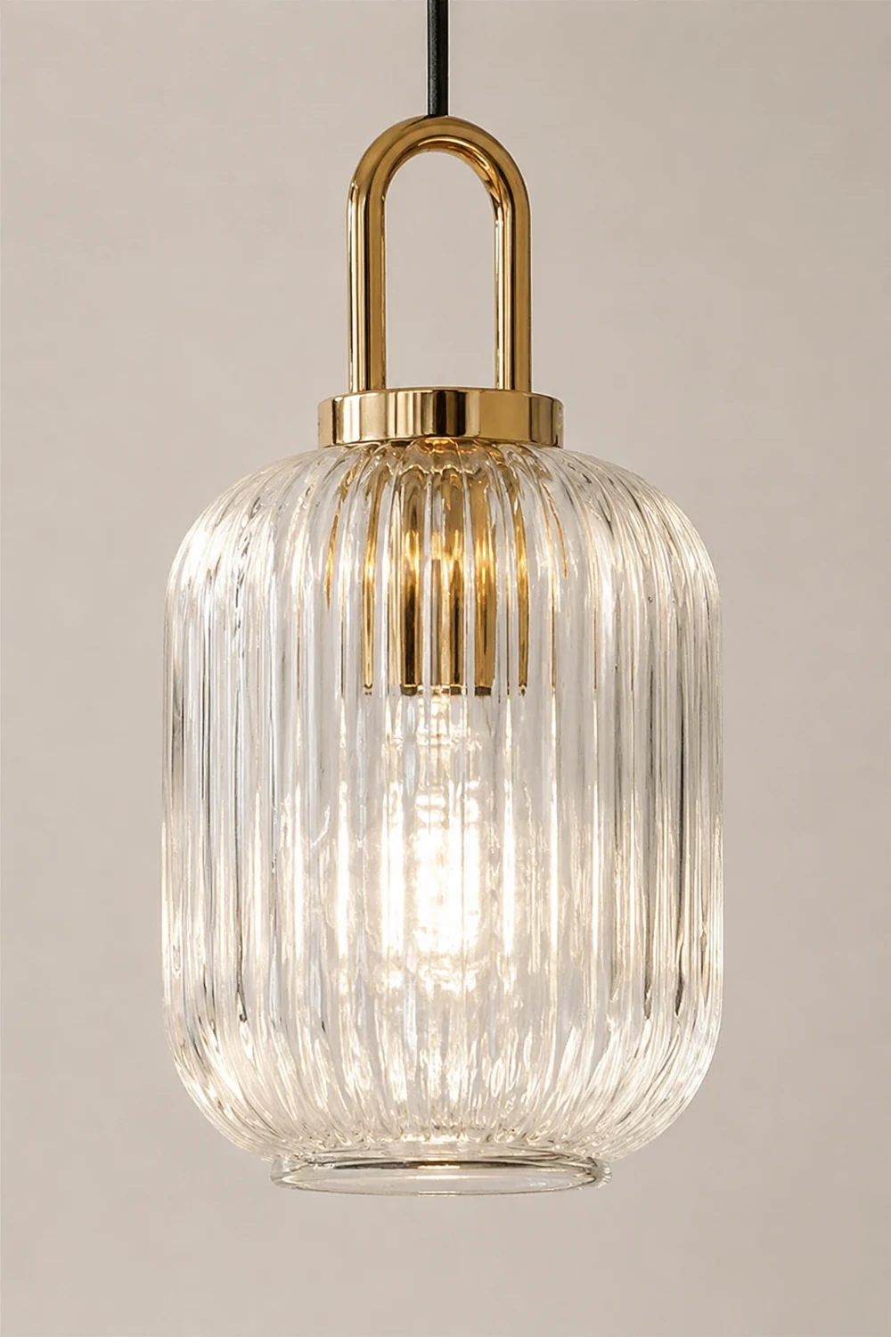 Design Pumpkin Shape Glass Pendant Light - Lumpaz