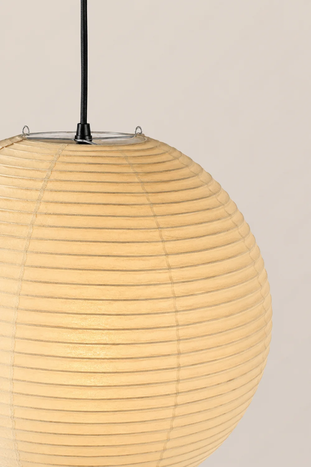 Vintage White Paper Pendant Lighting - Lumpaz