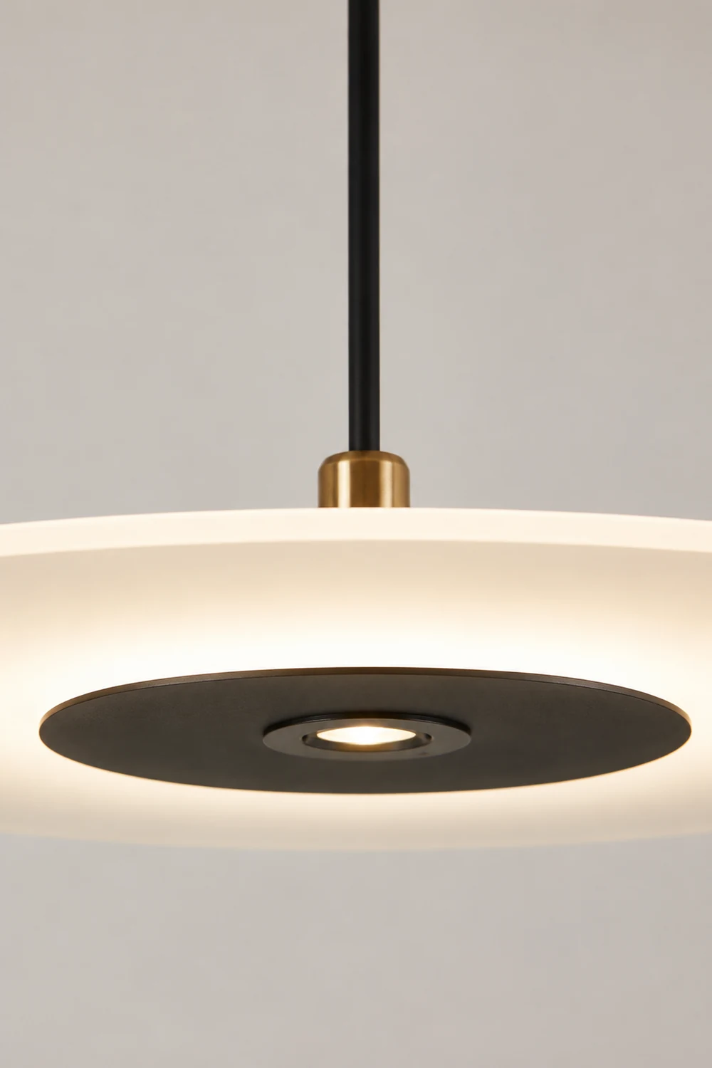 Nordic LED Flat Pendant Light For Dining Room - Lumpaz