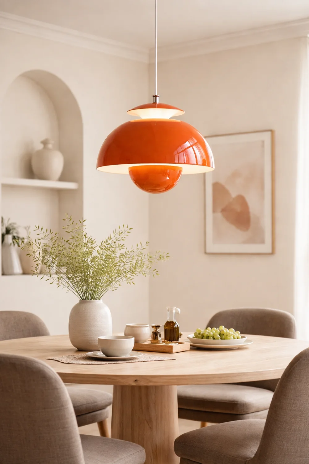 Nordic Mushroom Ceiling Pendant Light - Lumpaz