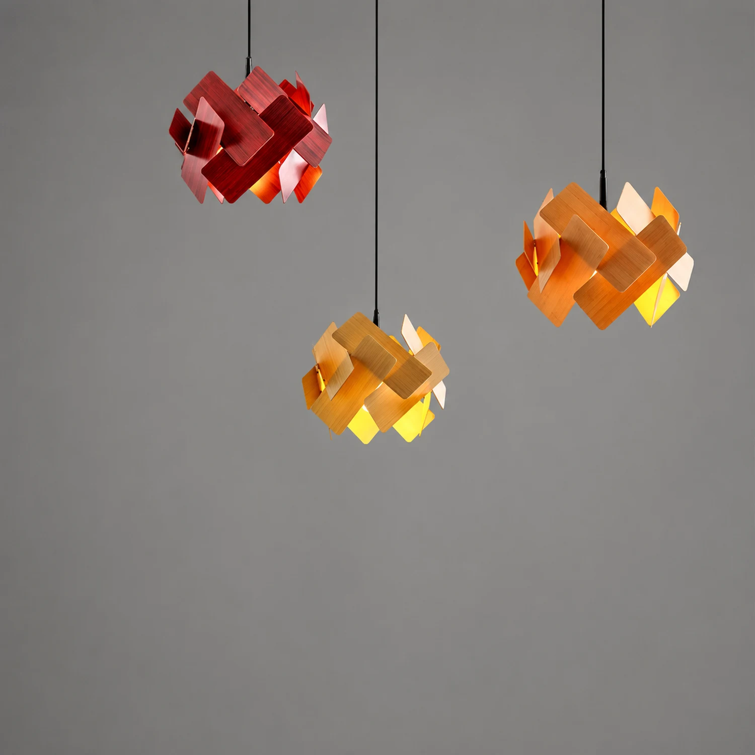 Escape Pendant Light Acrylic Decorative Hanging Lamp - Lumpaz