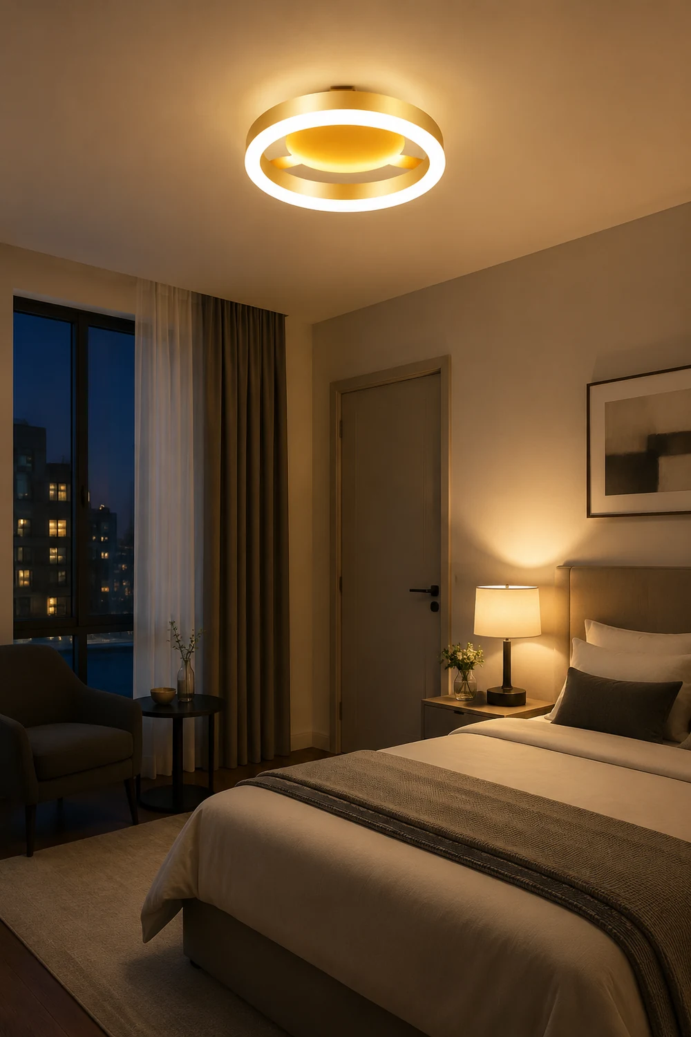 Amos Moderne LED Geometrie Deckenleuchte für Korridor - Lumpaz