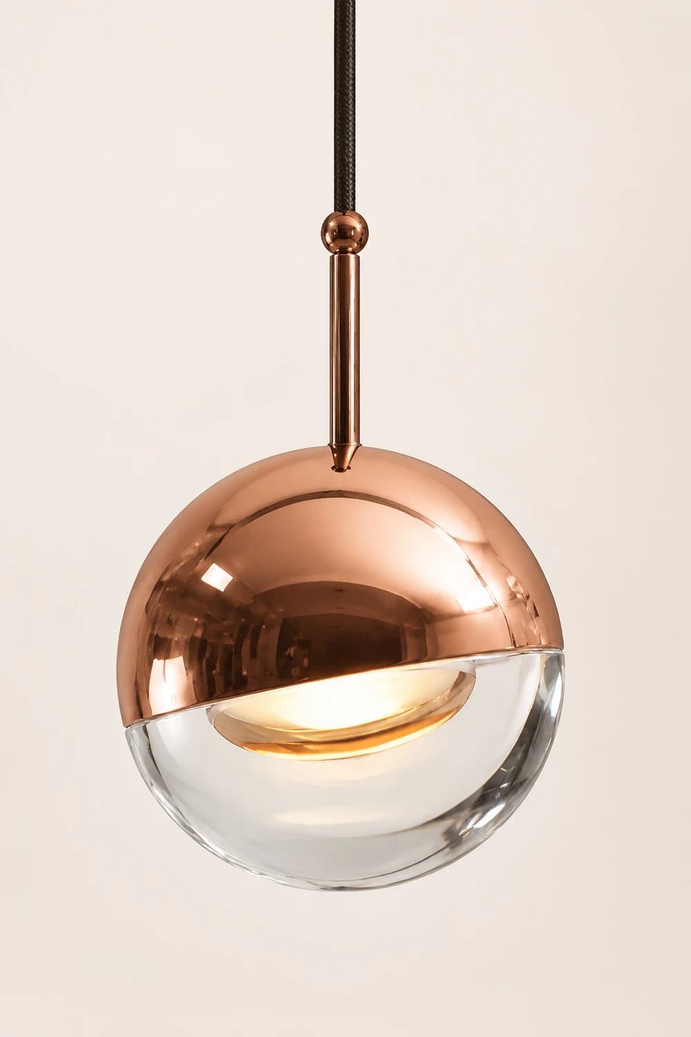 Valentina Pendelleuchte, Metall&Glas, 2-farbig - Lumpaz