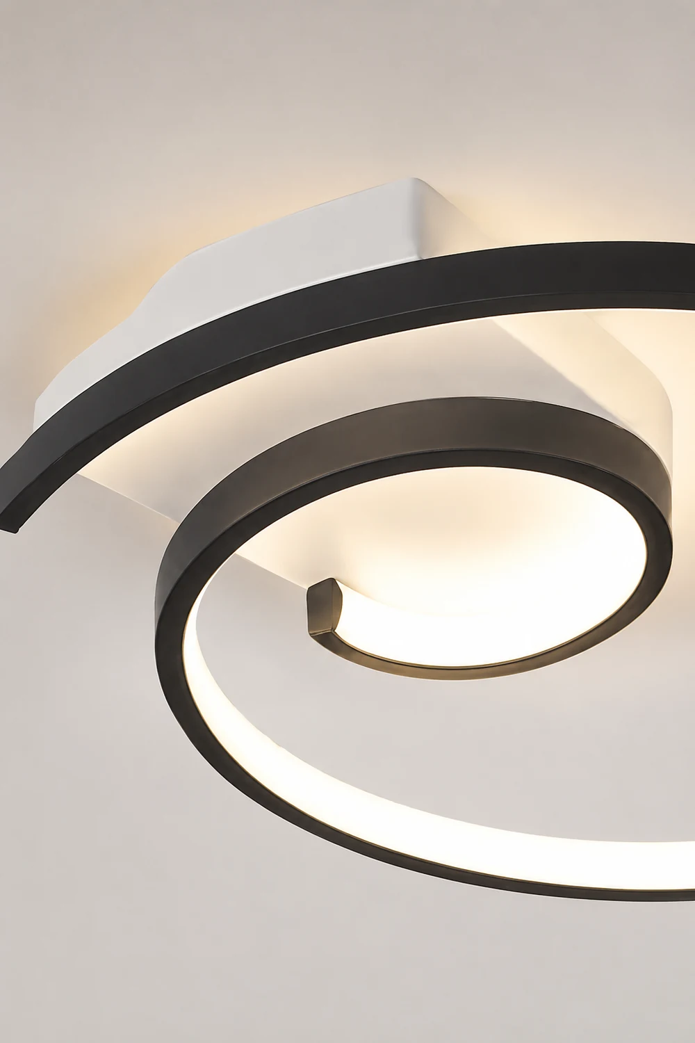 Lacey Spiral LED Deckenleuchte für Schlafzimmer, Kinderzimmer - Lumpaz