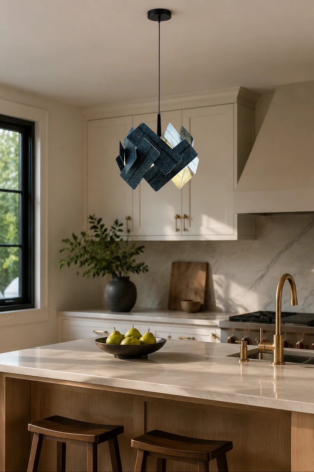 Escape Pendant Light Acrylic Decorative Hanging Lamp - Lumpaz