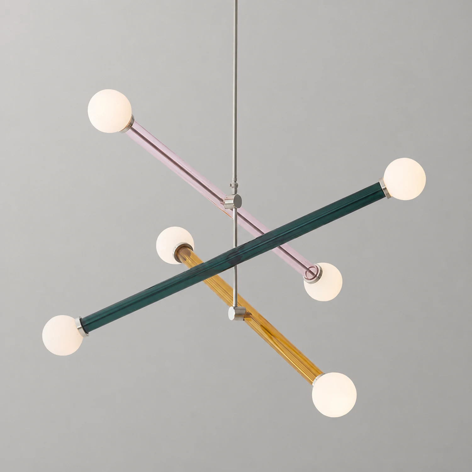 Avi Pendelleuchte, Metall&Glas, 3 Stile - Lumpaz