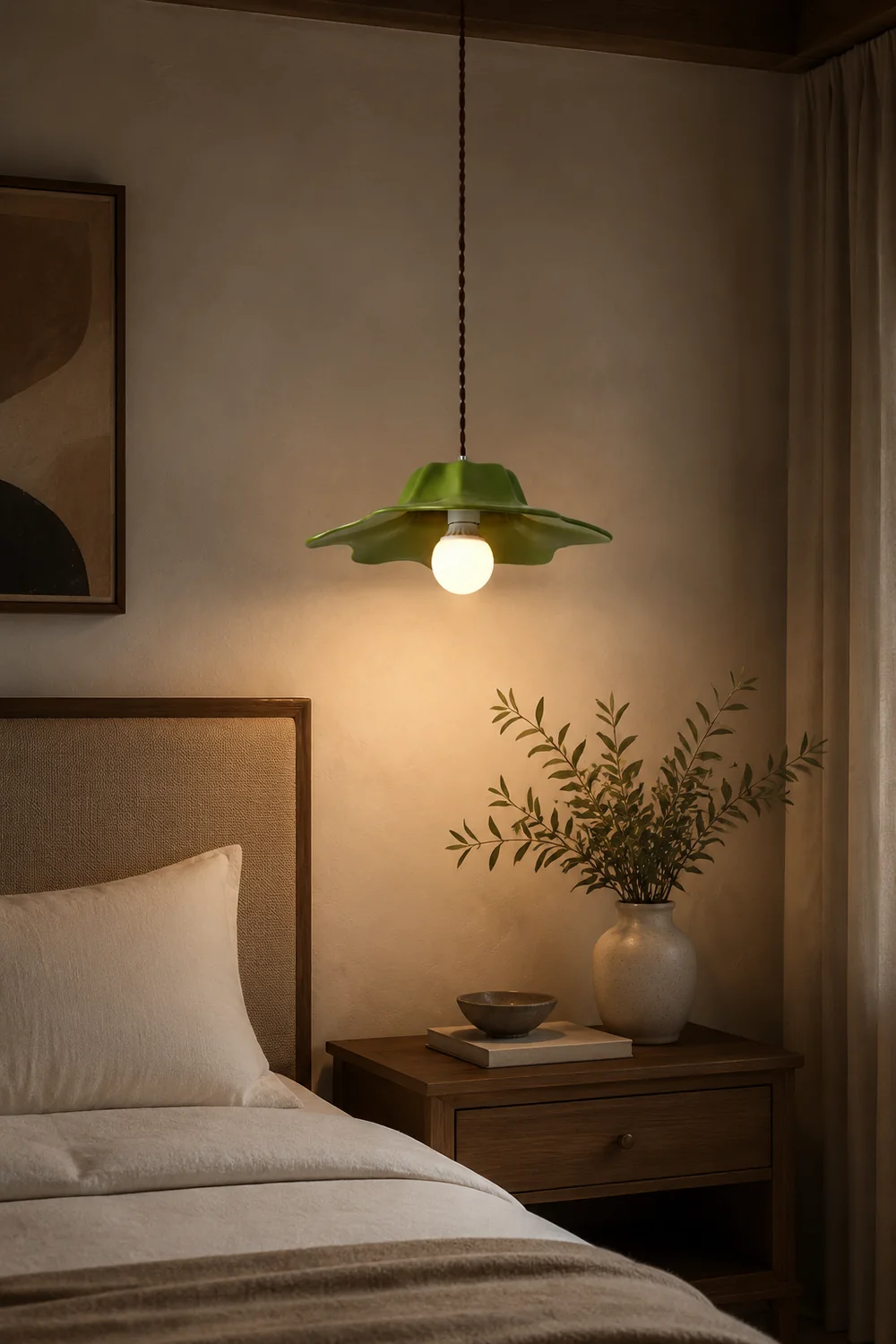 Simple Resin Alien Pendant Lamp - Lumpaz