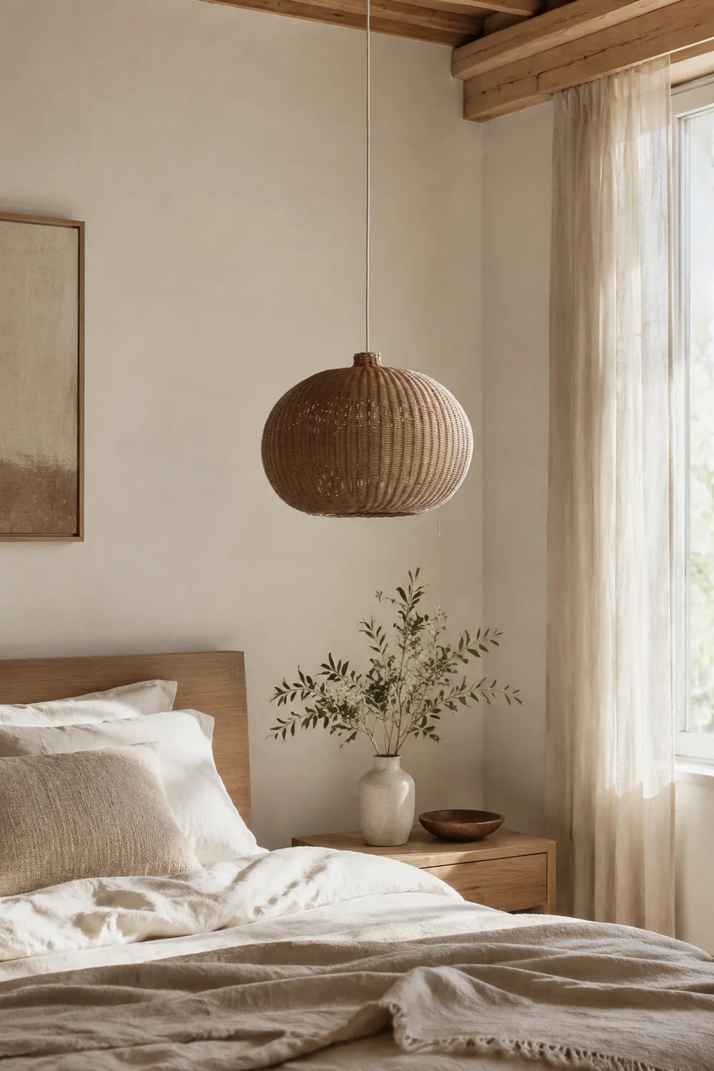 Unique Rattan Handmade Nordic Pendant Lampshades For Living Room - Lumpaz