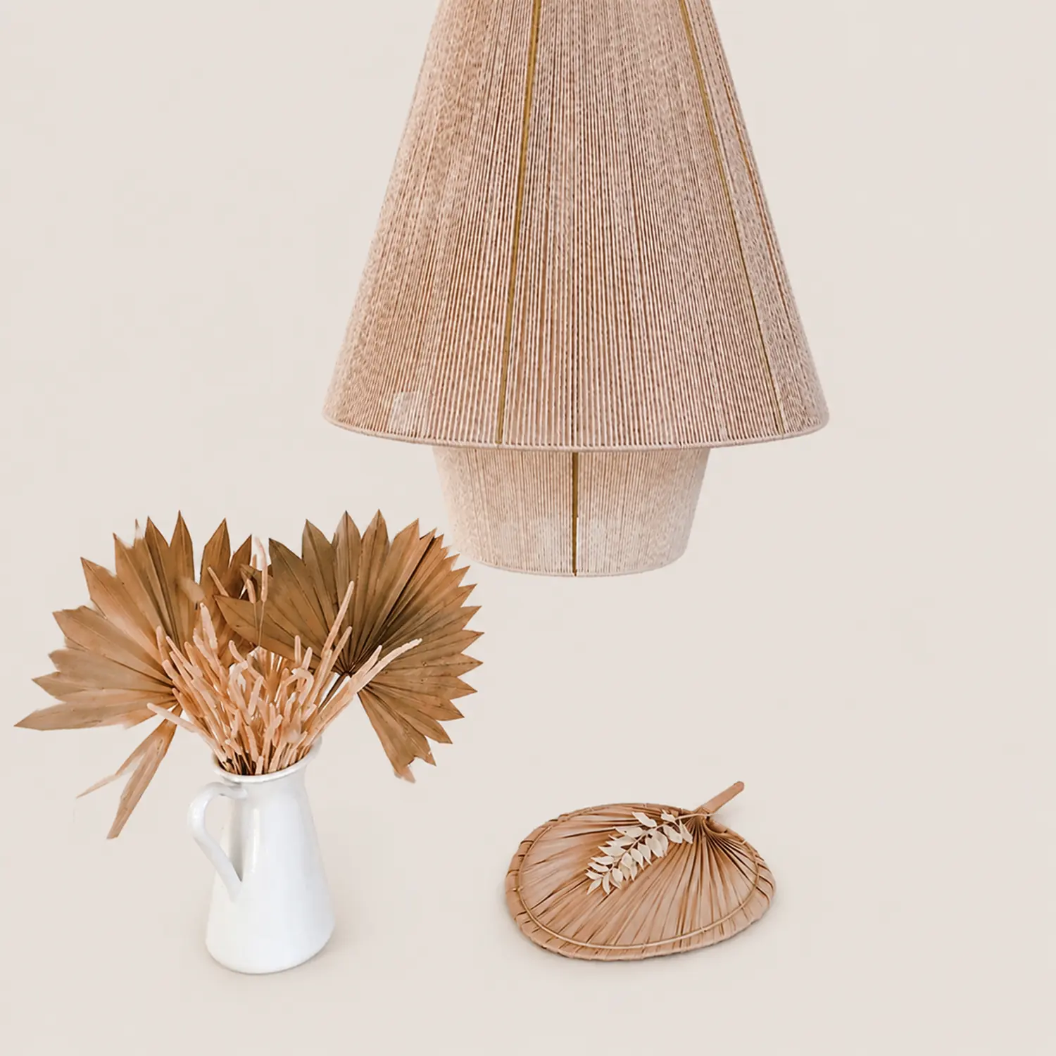 Creative Rope Lantern Boho Pendant Light - Lumpaz