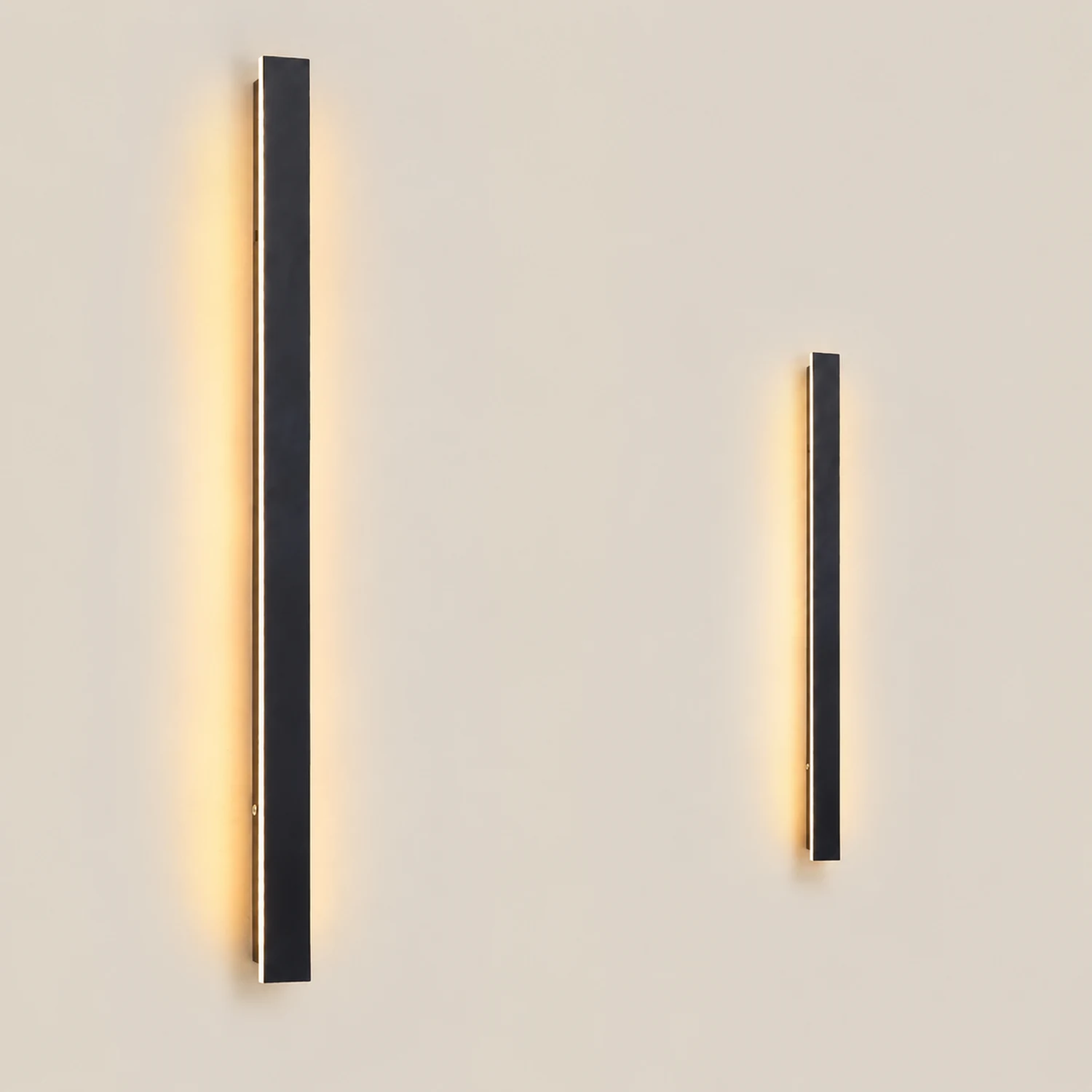 Minimalistische Wasserdichte LED Außen Wandleuchte Metall für Garten, Balkon - Lumpaz