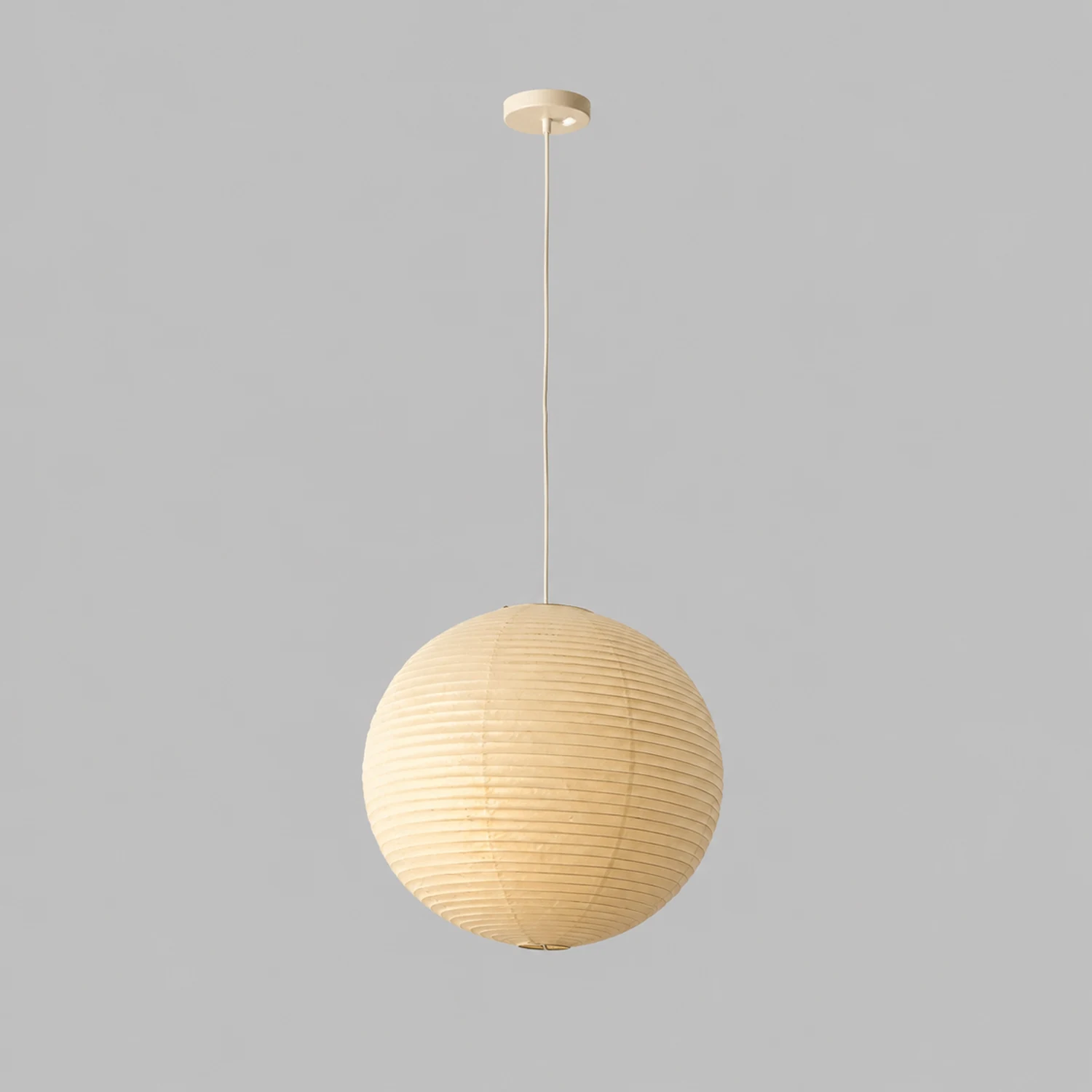 Vintage White Paper Pendant Lighting - Lumpaz