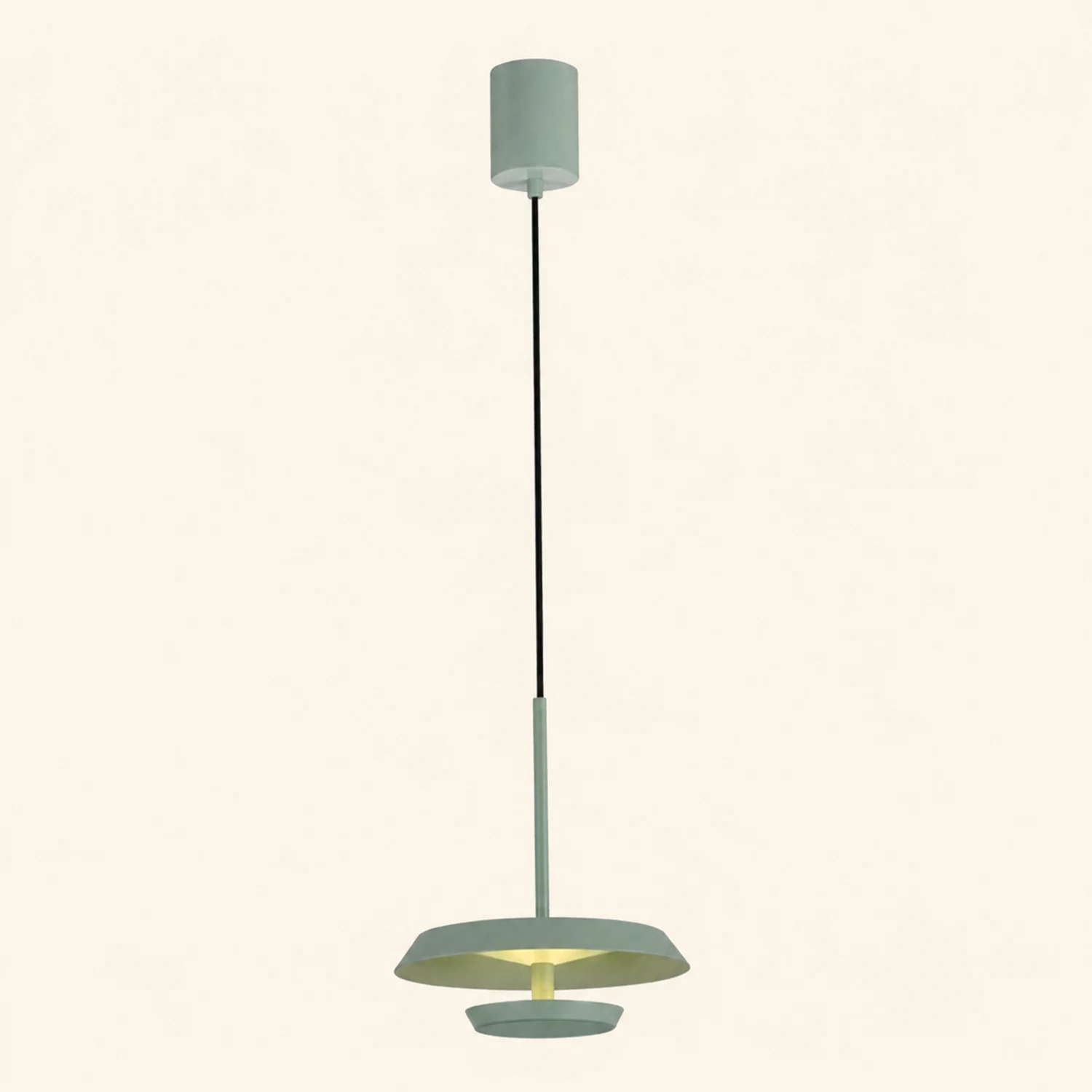 Modern LED Fixtures Round Plate Pendant Lights - Lumpaz