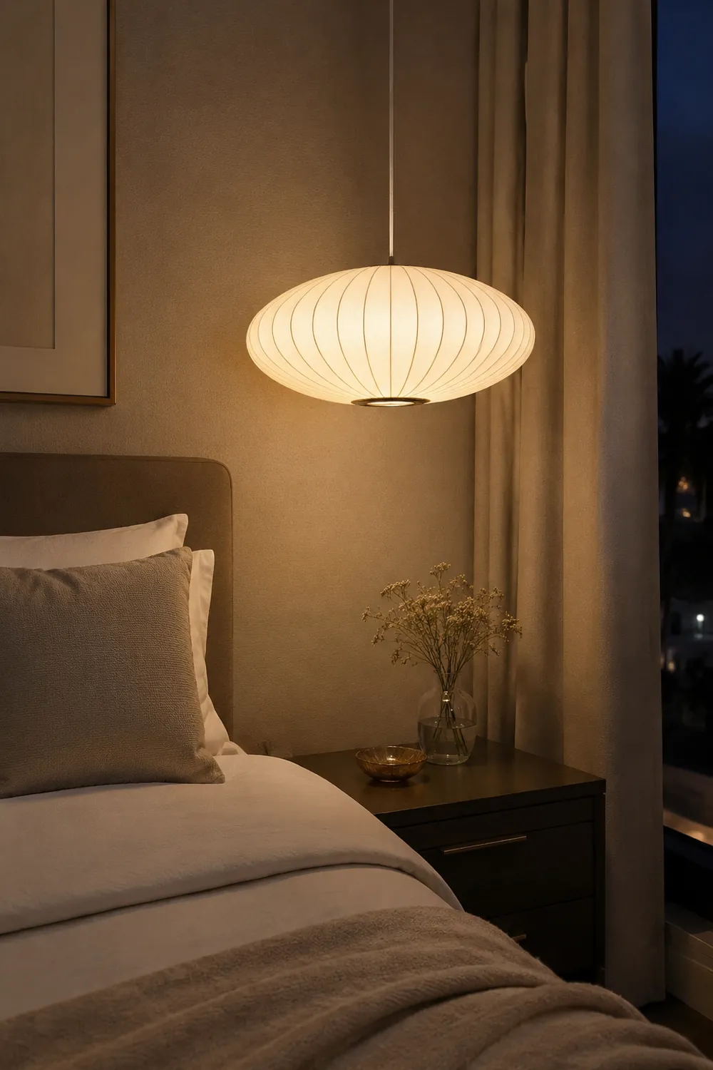 Modern Simple Saucer Pendant Light - Lumpaz