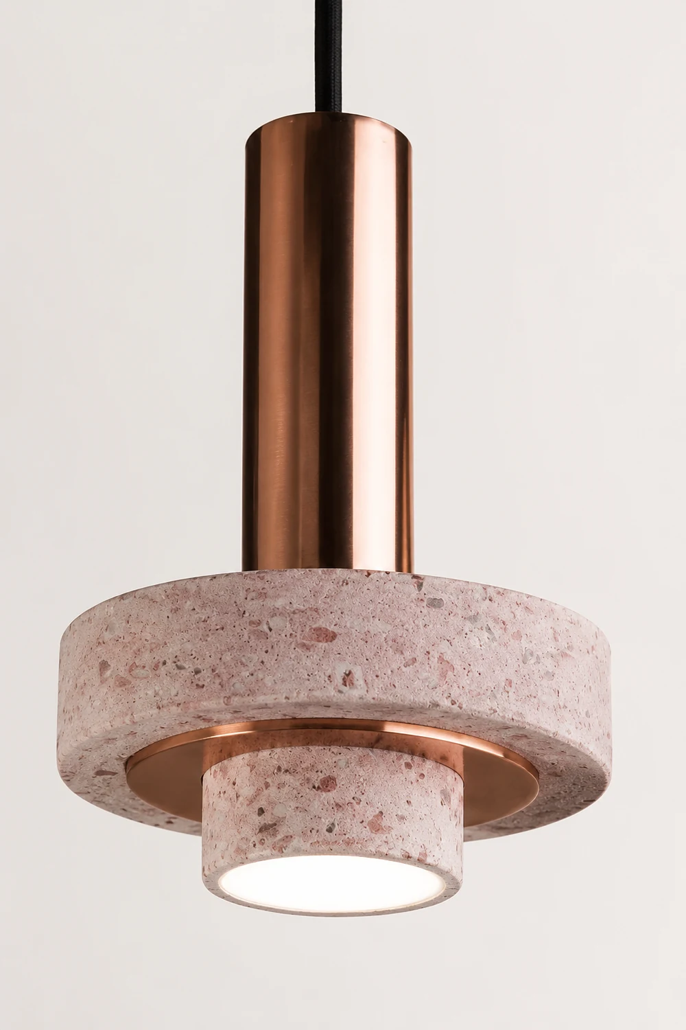 Zaid Pendelleuchte 4 Farben, Terrazzo - Lumpaz