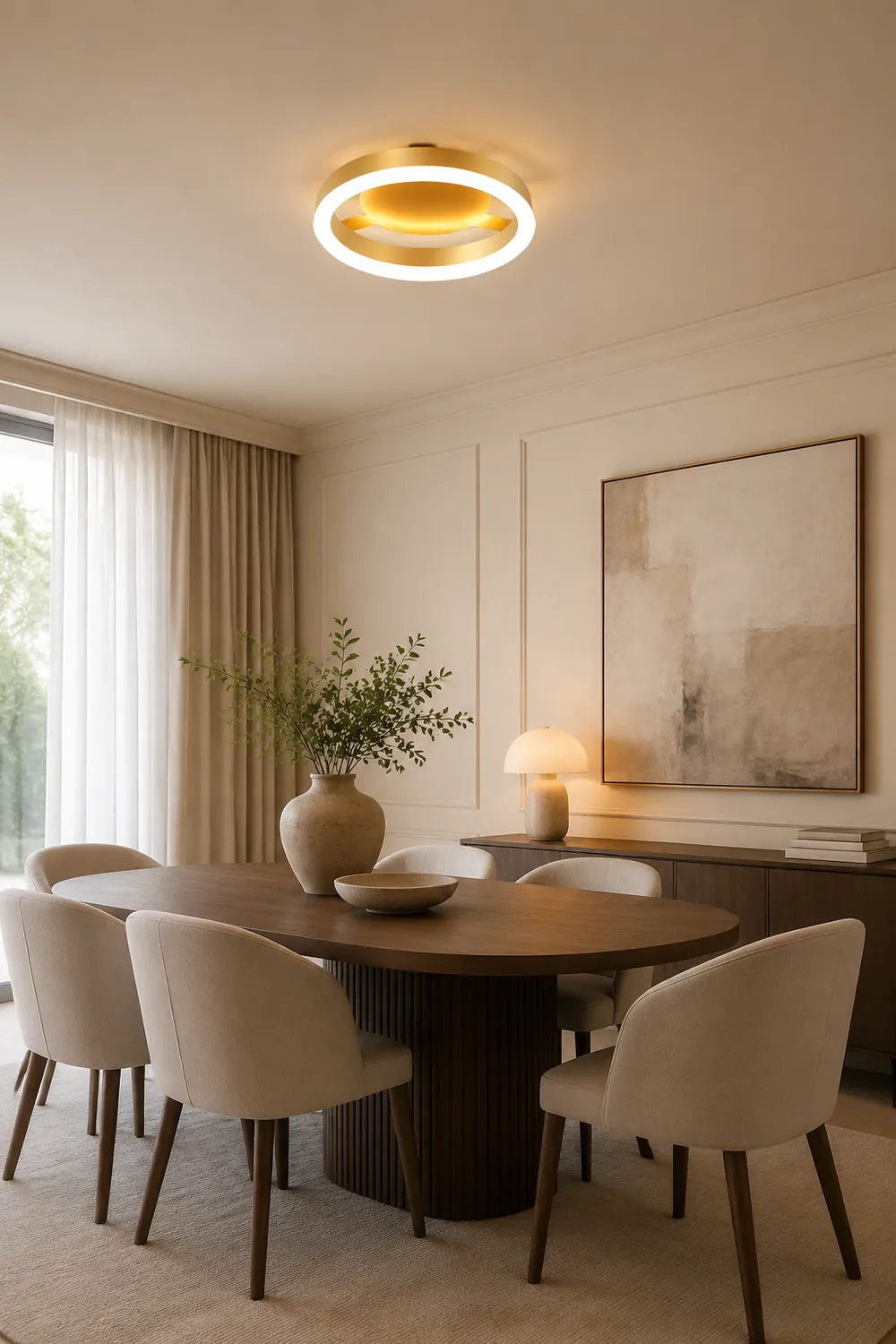 Amos Moderne LED Geometrie Deckenleuchte für Korridor - Lumpaz