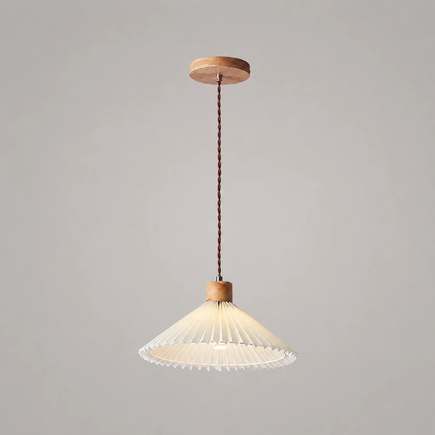 Ozawa Pendelleuchte Cluster, Plissee 4 Stile - Lumpaz