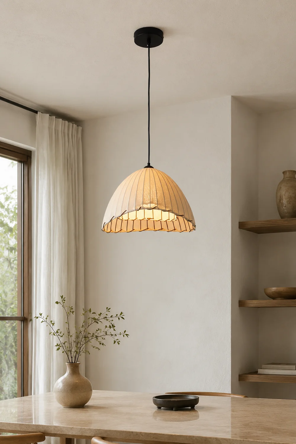 Unique Wabi Sabi Maris Pendant Light - Lumpaz