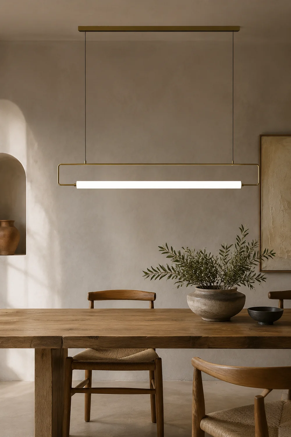 Edge Pendelleuchte, 2-farbig 100cm - Lumpaz