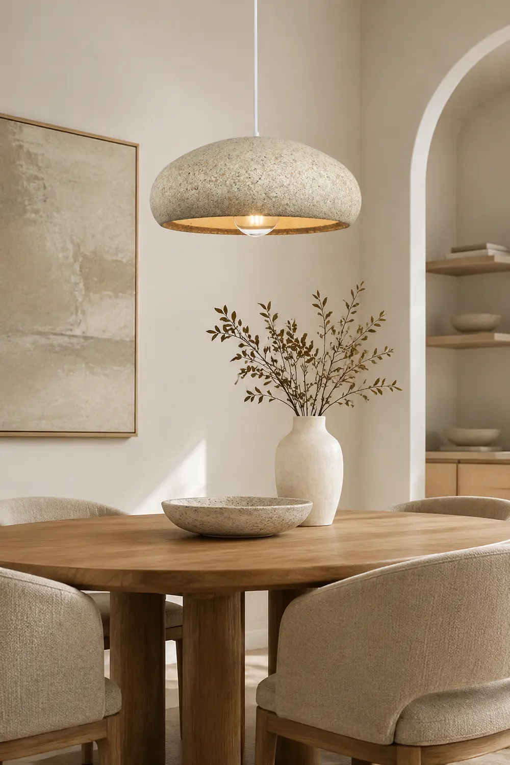 Creatieve Wabi Sabi Pendant Light For Dining Room - Lumpaz