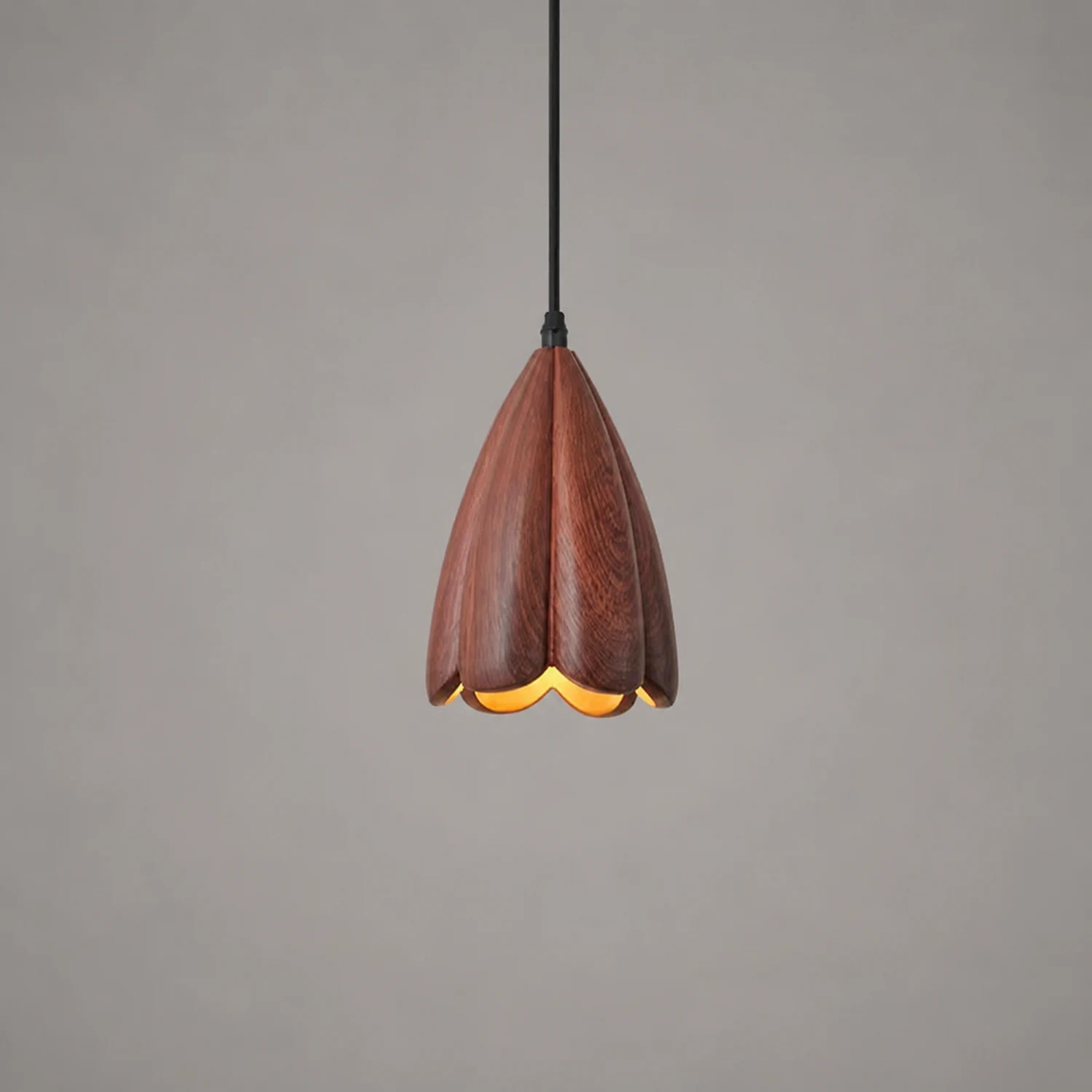 Retro Creative Flower Resin Hanging Light - Lumpaz