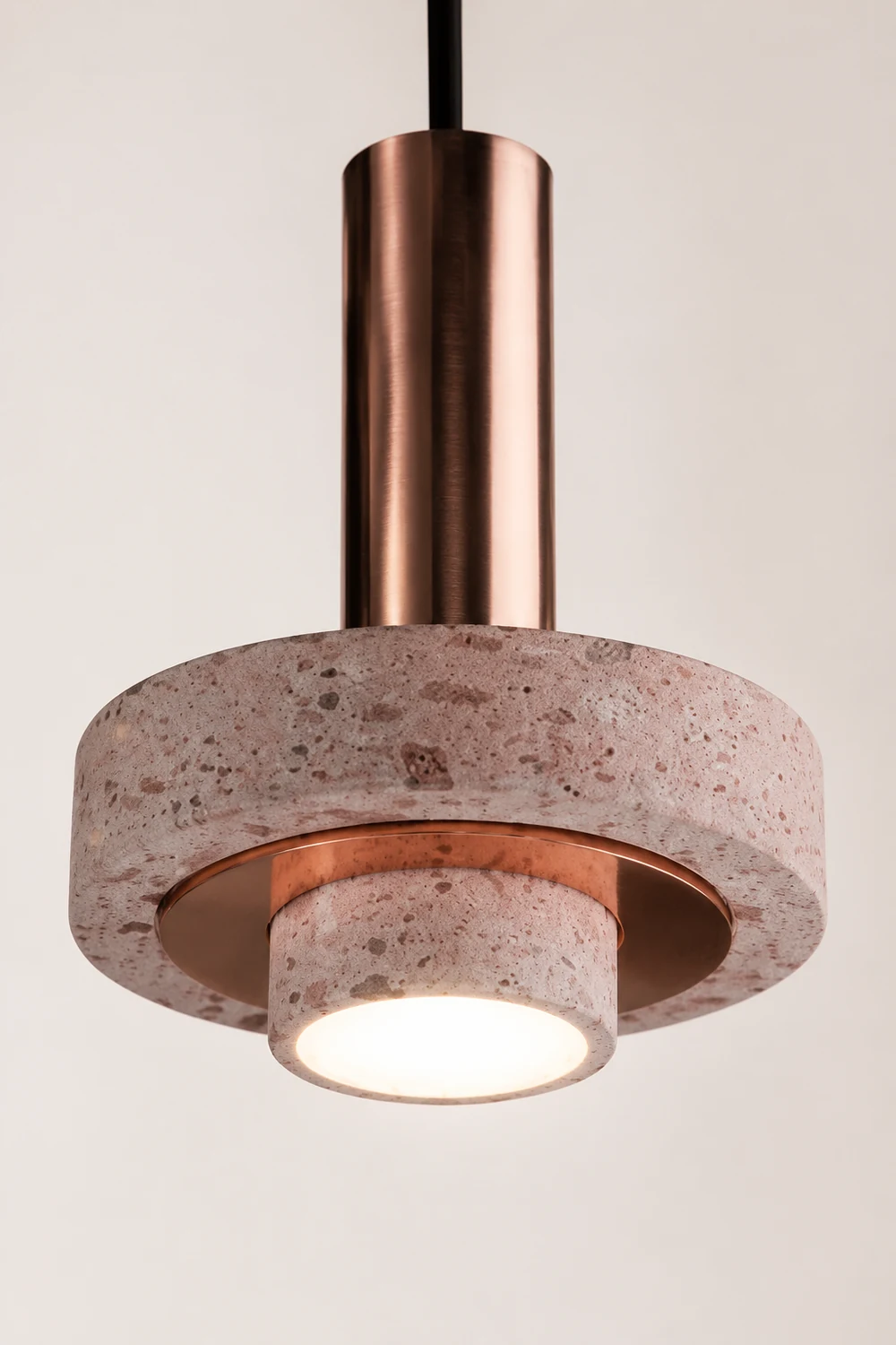 Zaid Pendelleuchte 4 Farben, Terrazzo - Lumpaz