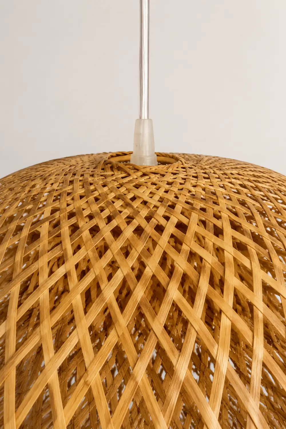 Modern Bamboo Kitchen Island Pendant Light - Lumpaz