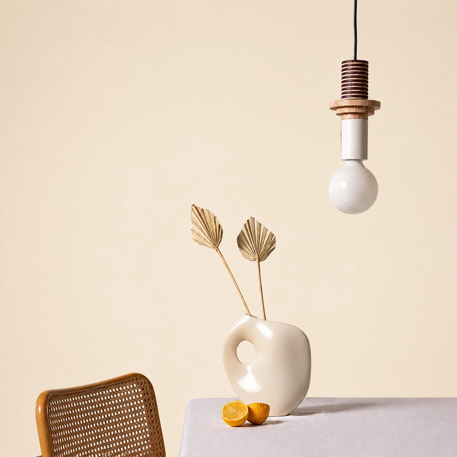 Design Colored Wood Blocks Pendant Light - Lumpaz