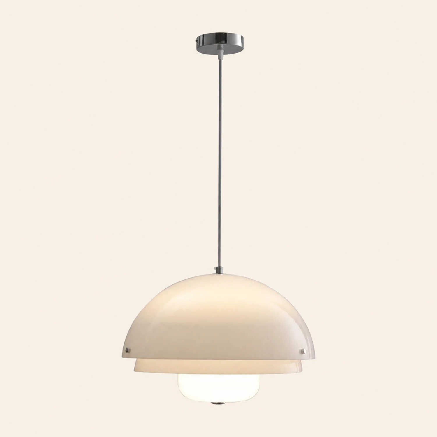 Bauhaus Nordic Cream Style Pendant Lamp - Lumpaz