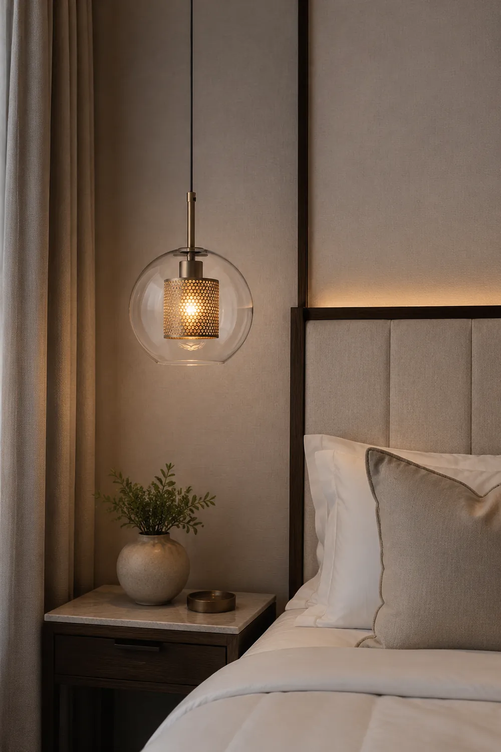 Modern Decor Chiswick Glass Pendant Light - Lumpaz