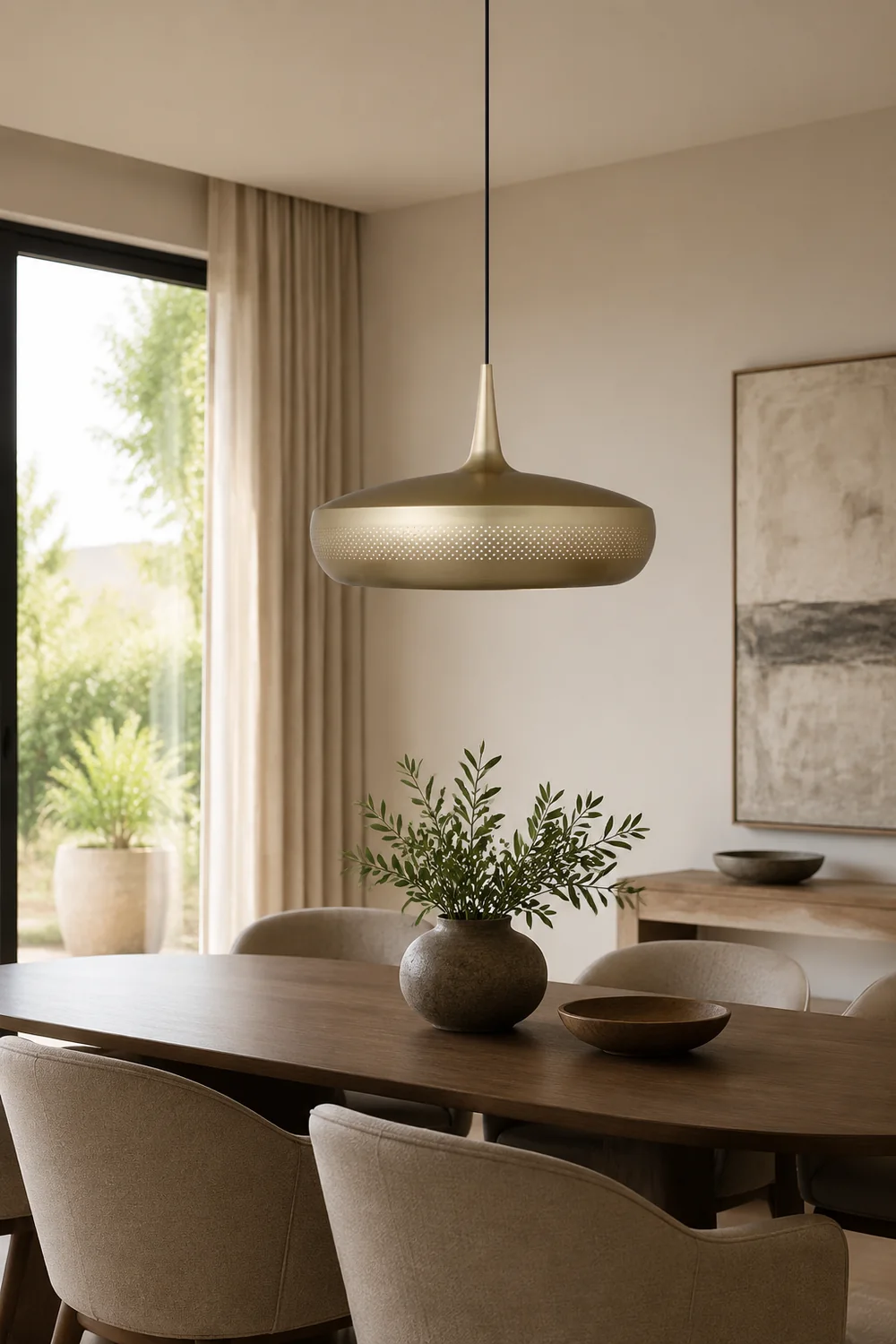 Modern Pendant Lampshade Metal Chandelier - Lumpaz