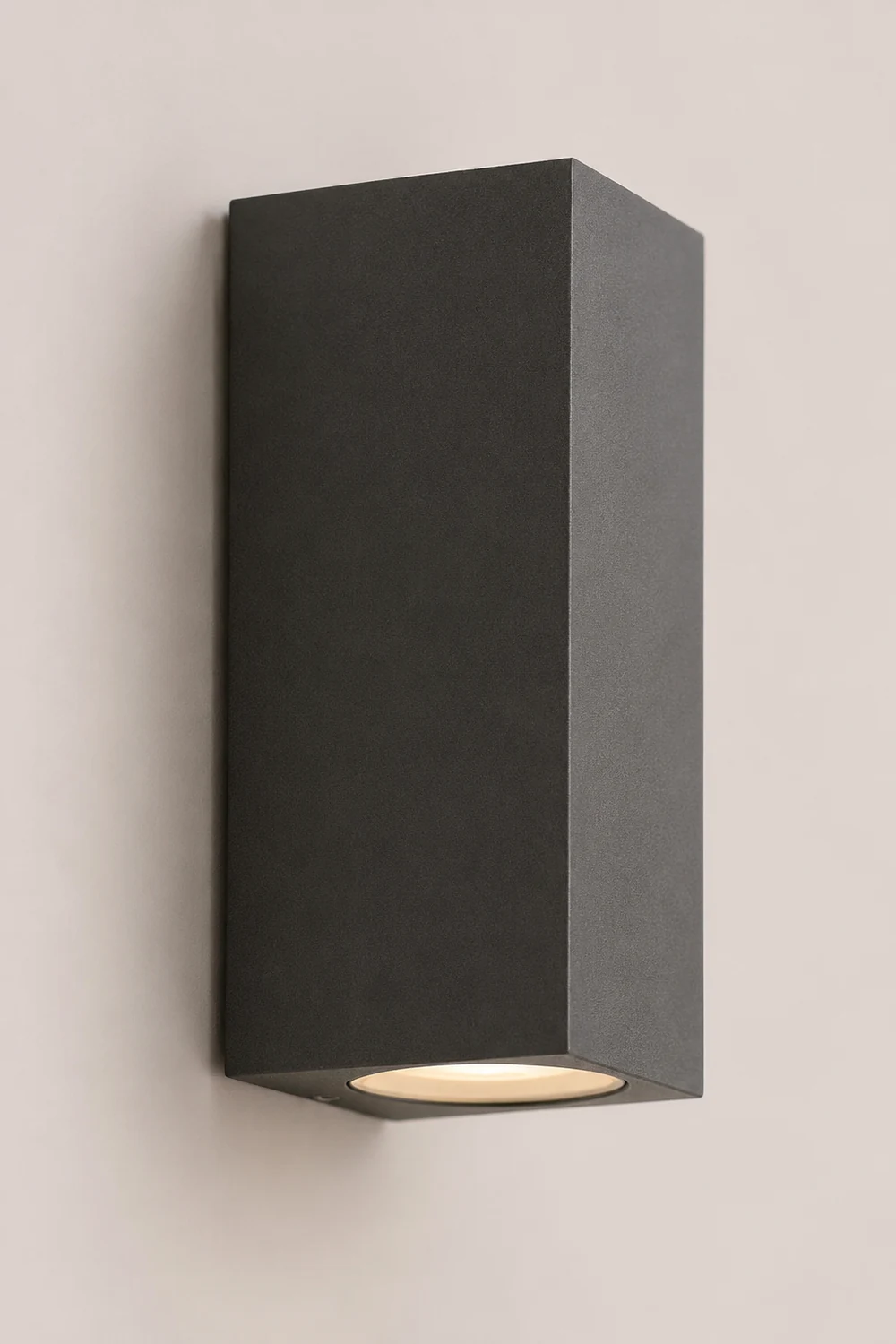 Orr Außenwandleuchte, 2 Stile, Aluminium&Glas - Lumpaz