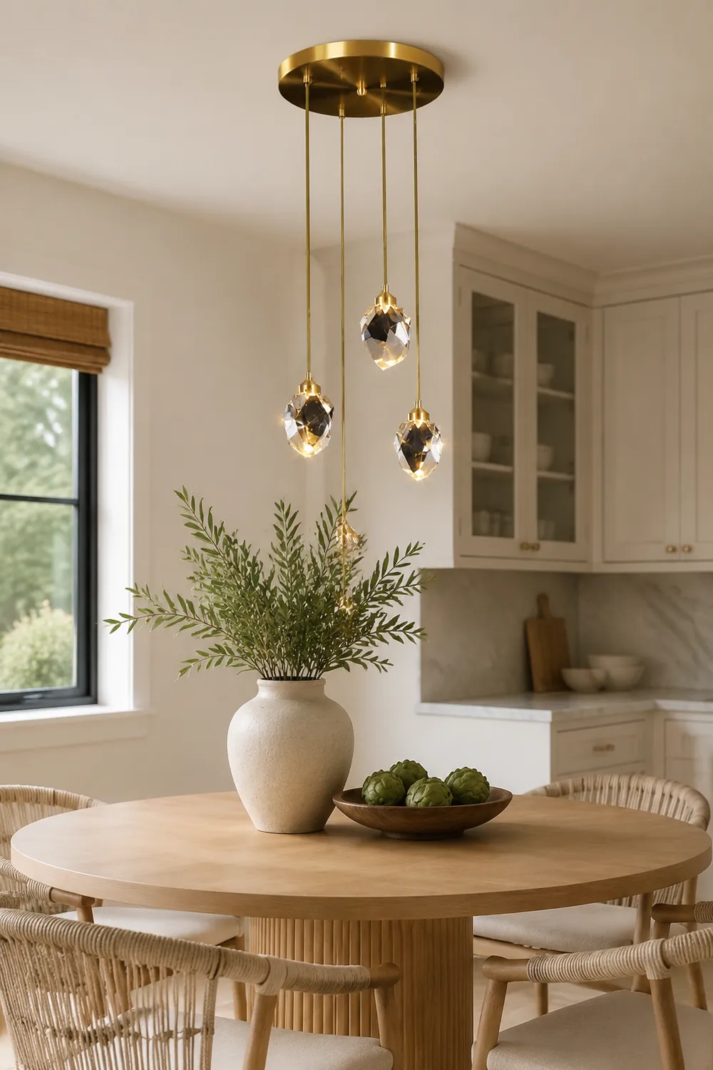 Creative Modern Crystal Gold Raindrop Chandelier - Lumpaz