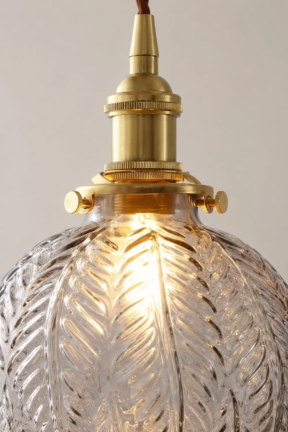 Glass Living Room Small Globe Pendant Light - Lumpaz