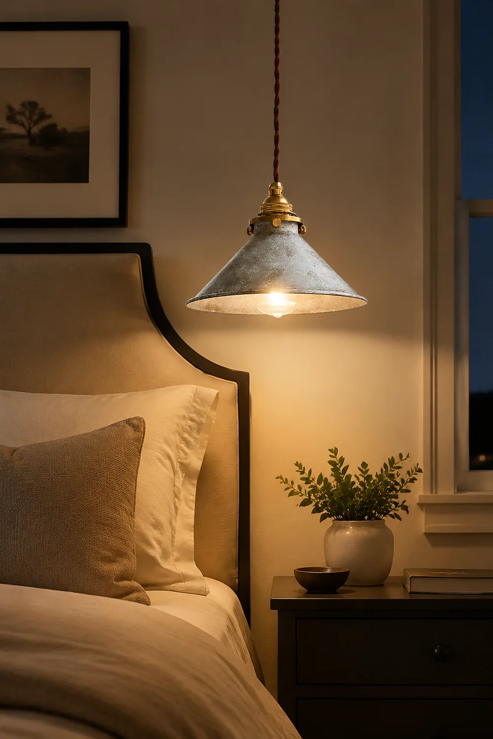 Retro Industrial Metal Fanale Pendant Light - Lumpaz