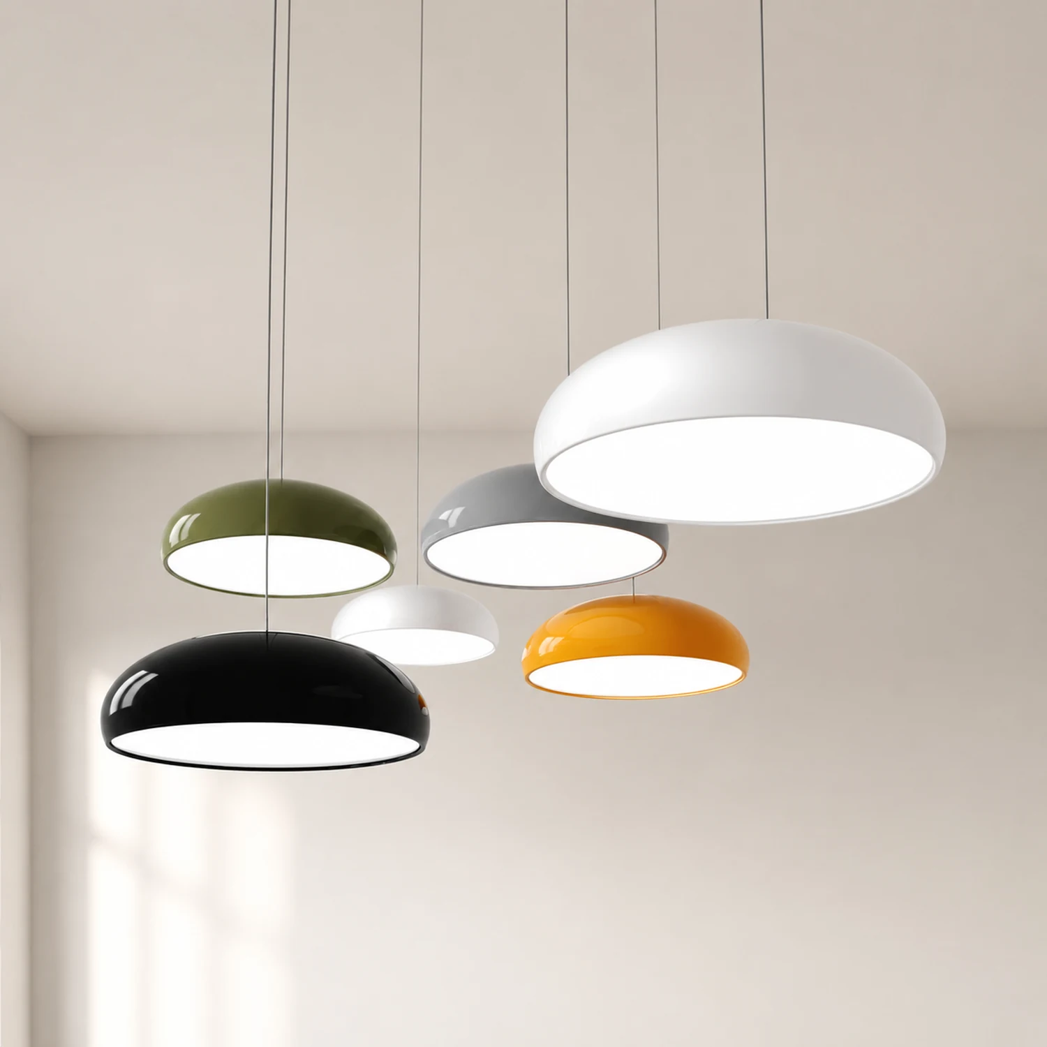 Leilani Pendelleuchte, 4 Farben, ∅35/45/60cm - Lumpaz