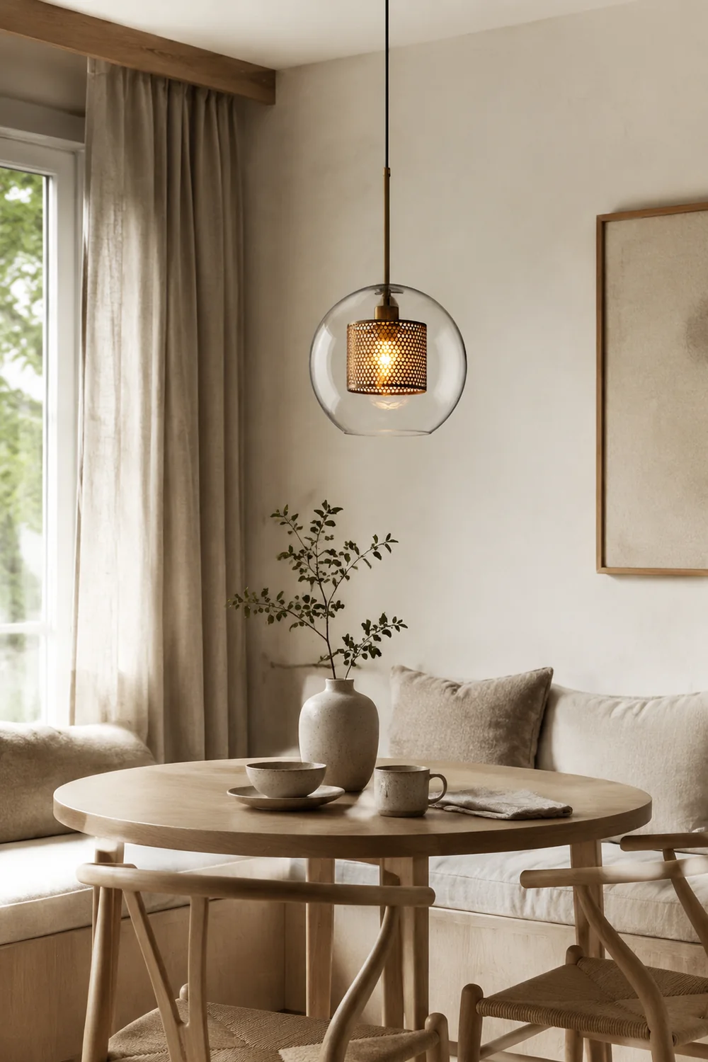 Modern Decor Chiswick Glass Pendant Light - Lumpaz