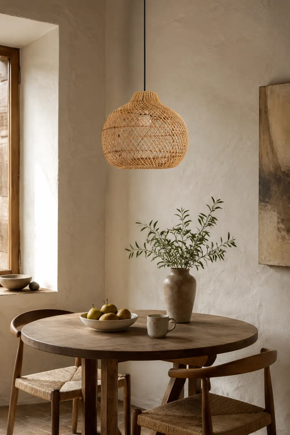 Boho High Quality Rattan Handwoven Pendant Light - Lumpaz