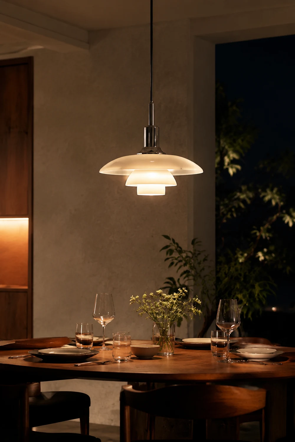 Medieval Nordic Simple Bauhaus Glass Pendant Light - Lumpaz