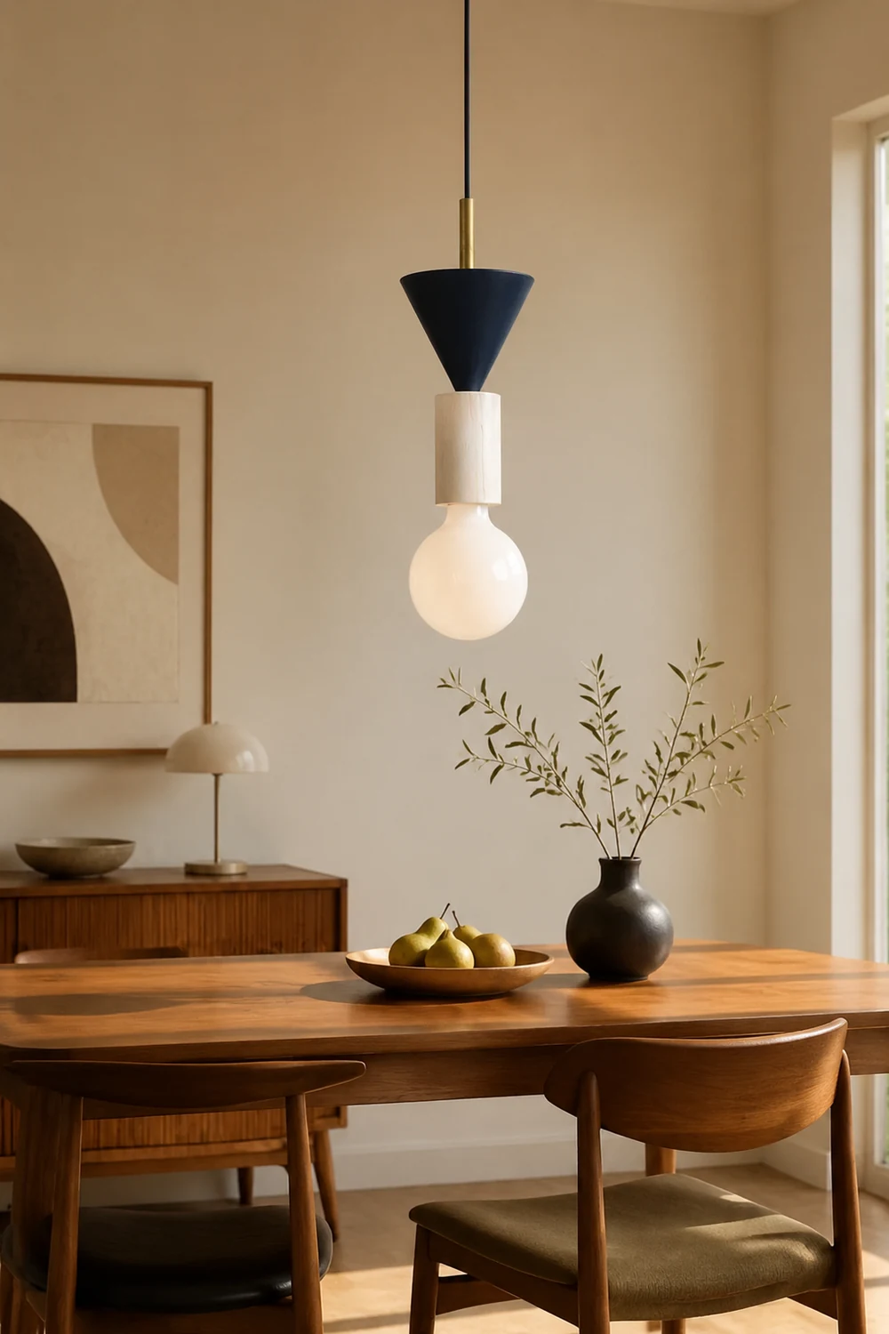 Design Colored Wood Blocks Pendant Light - Lumpaz